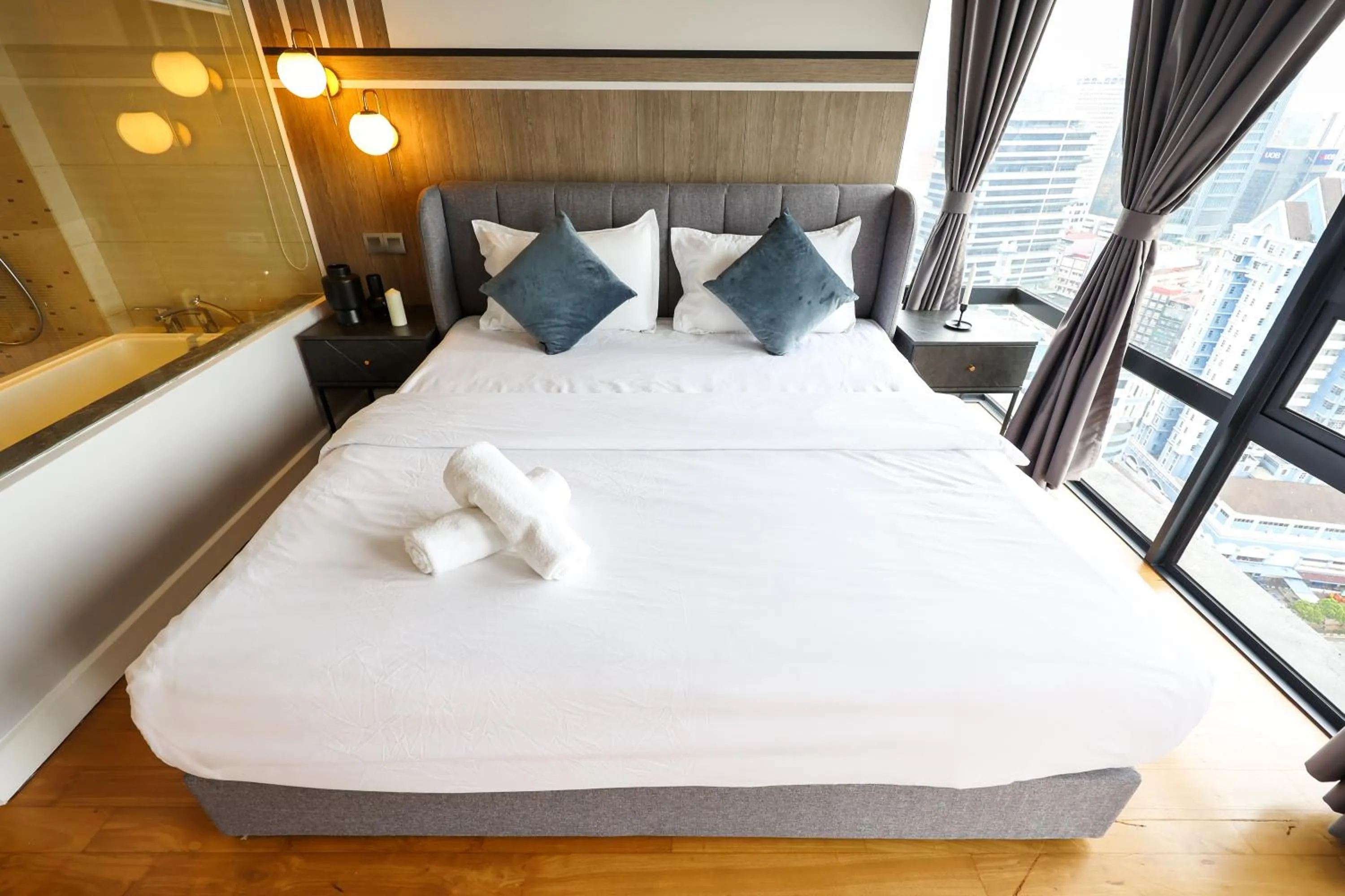 Bed in Anggun Residences Serviced Suites by GB