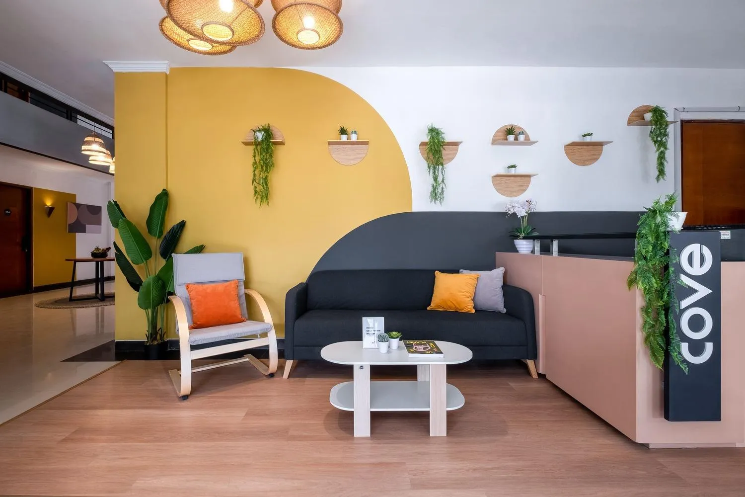 Lobby or reception in Cove Kyai Maja