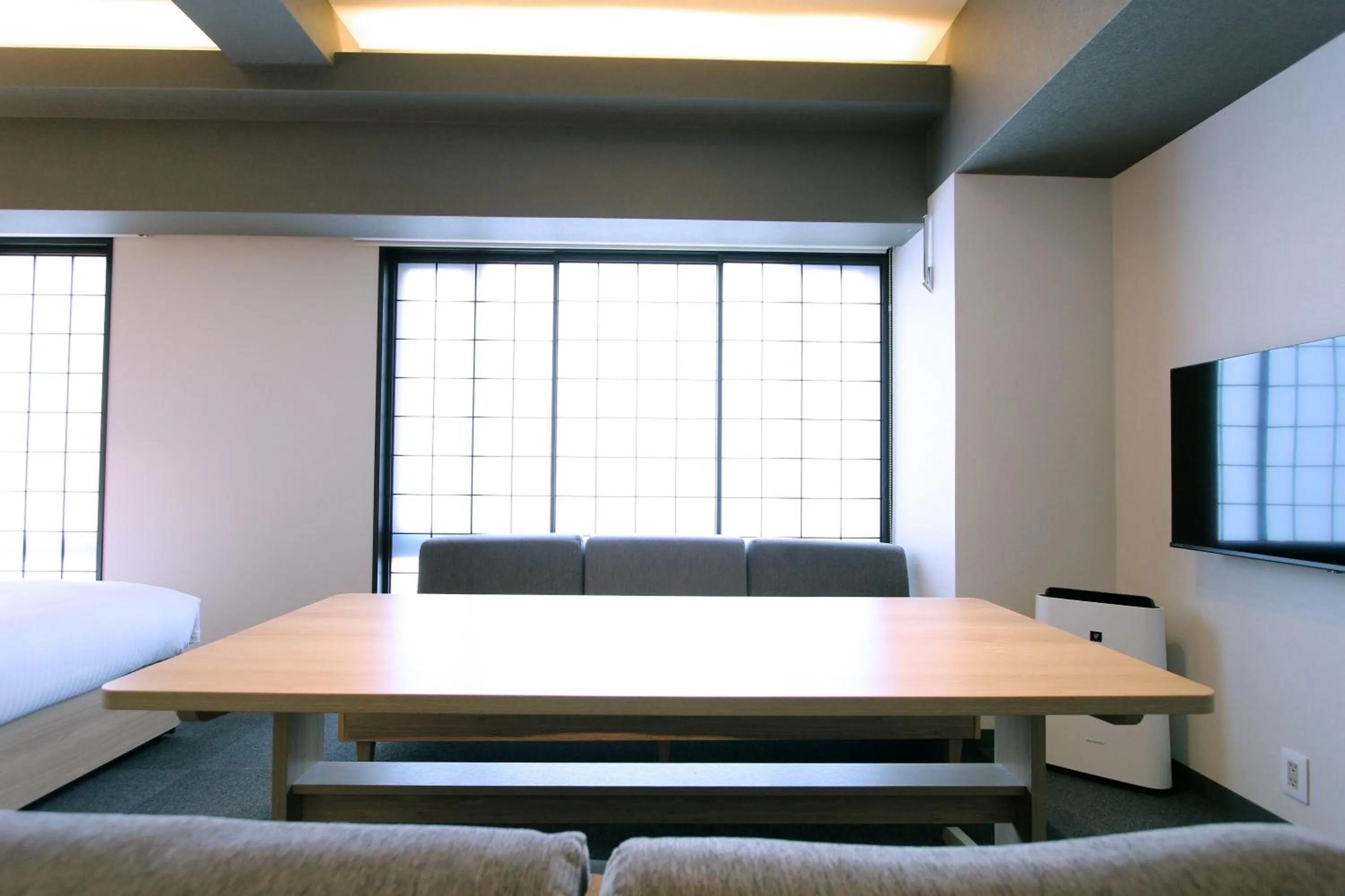 Photo of the whole room, Bed in KOKO HOTEL Residence Kyoto Nijo Castle