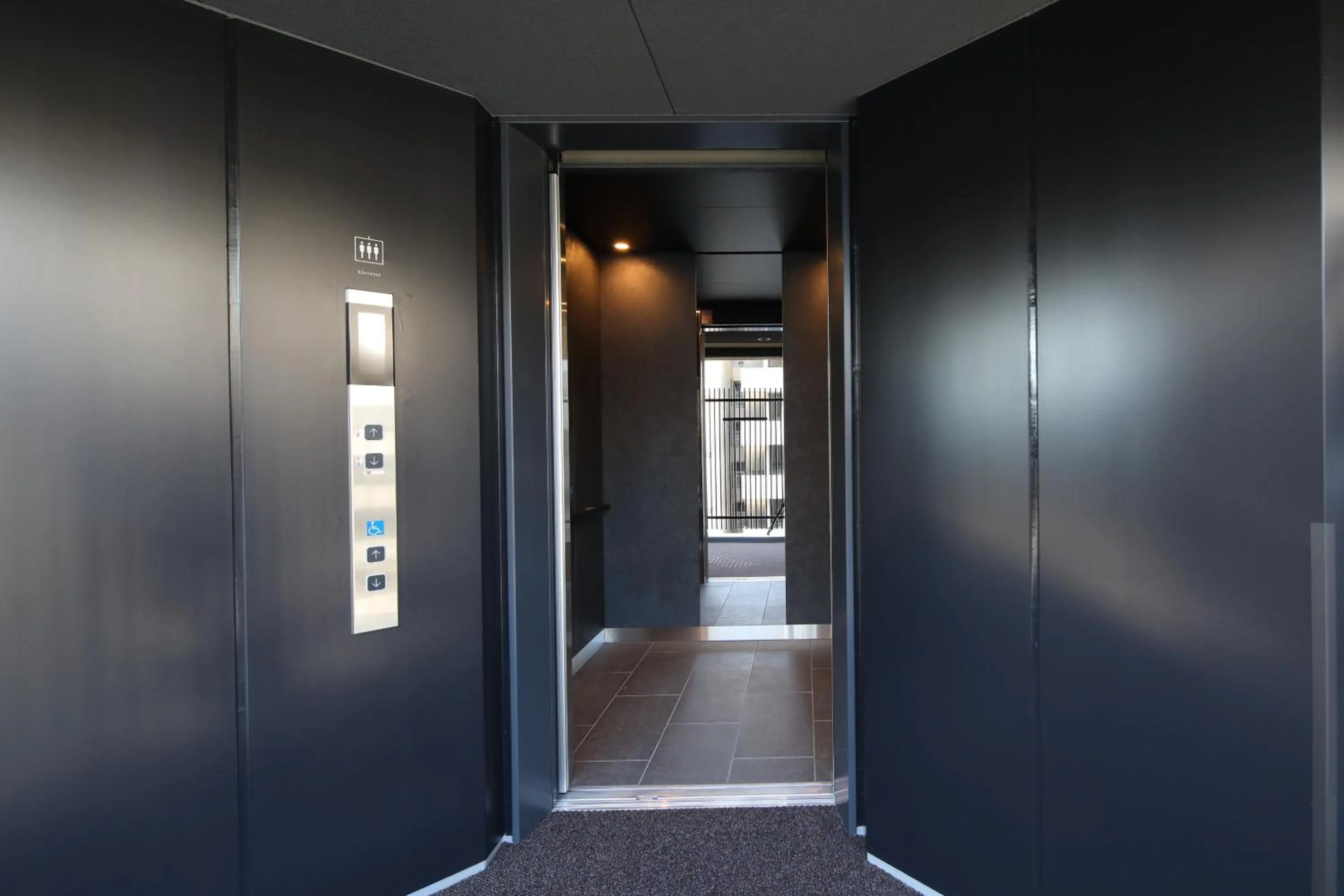 elevator in KOKO HOTEL Residence Kyoto Nijo Castle