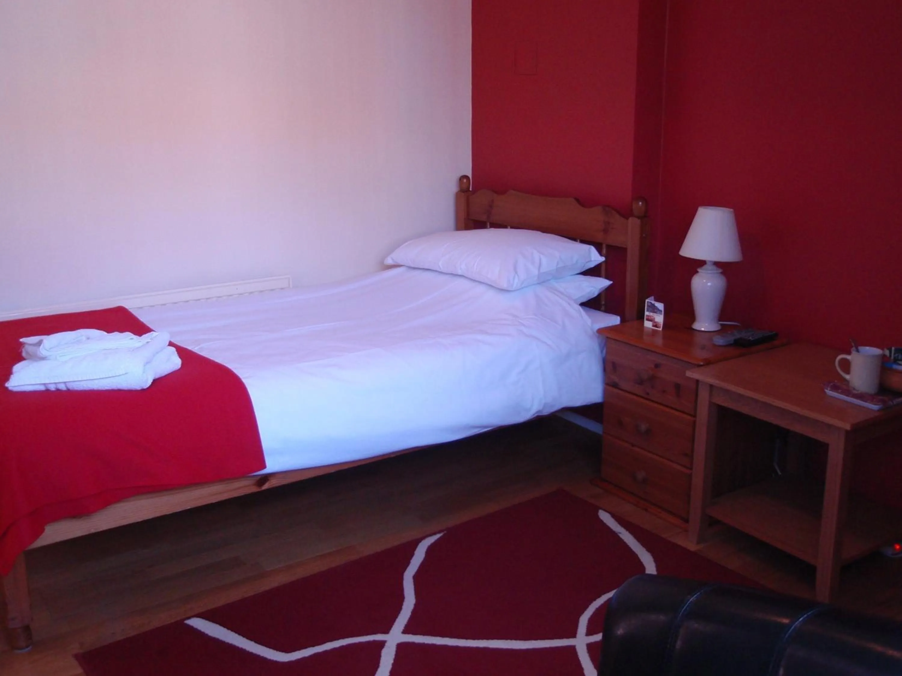 Bed in Red Lion Accommodation
