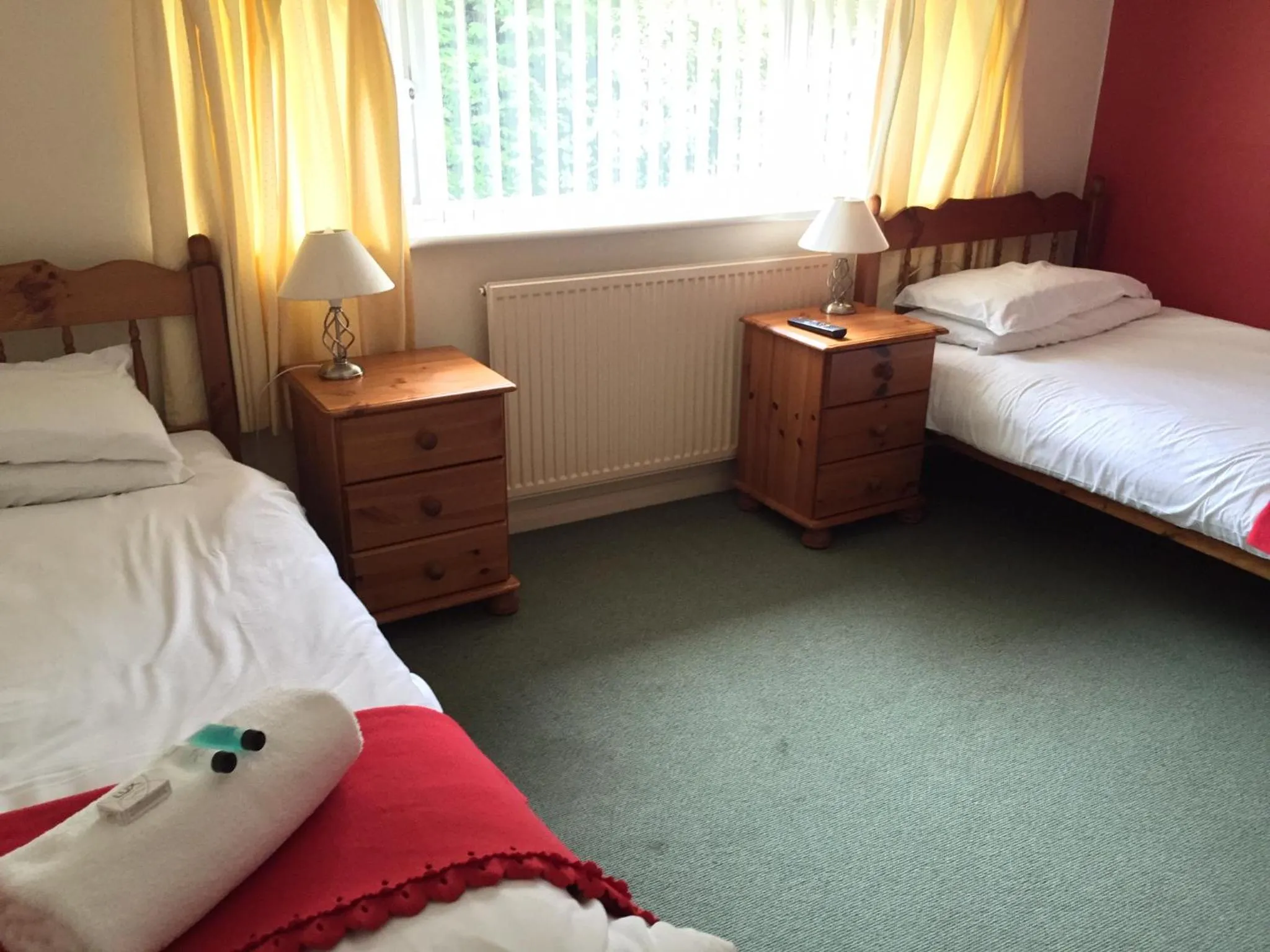 Bed in Red Lion Accommodation