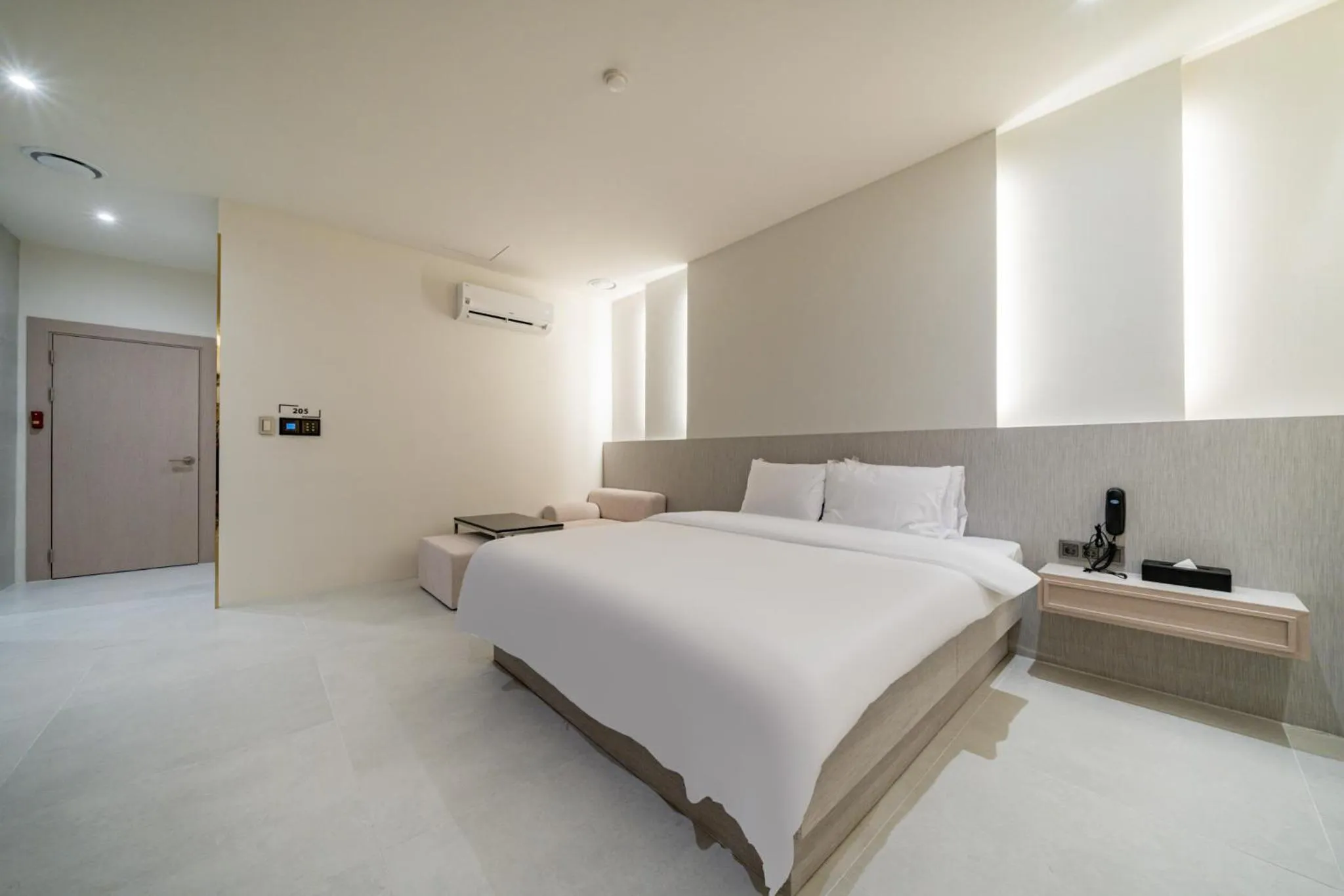 Bed in Hotel THE ART UIWANG