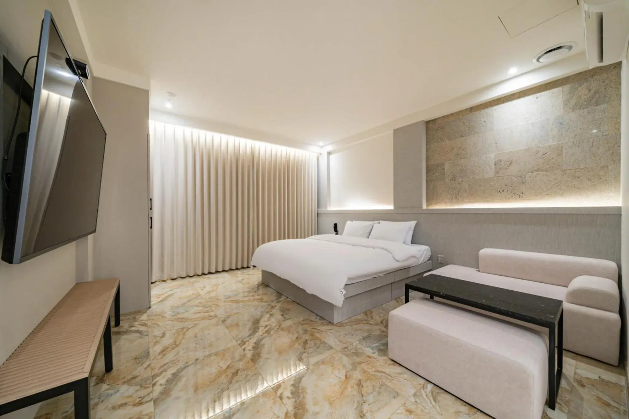 Bed in Hotel THE ART UIWANG Bed in Hotel THE ART UIWANG