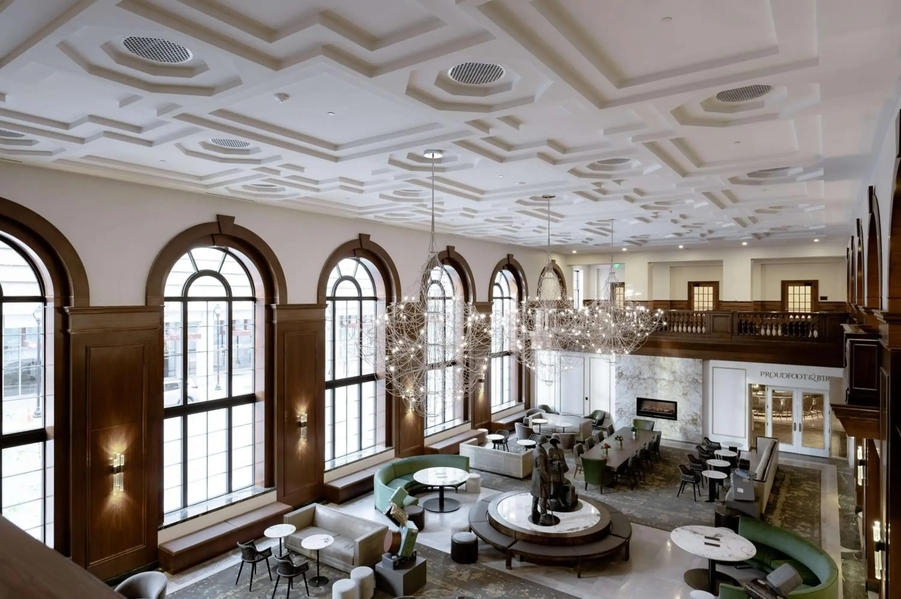 Lobby or reception in Hotel Fort Des Moines, Curio Collection By Hilton Lobby or reception in Hotel Fort Des Moines, Curio Collection By Hilton