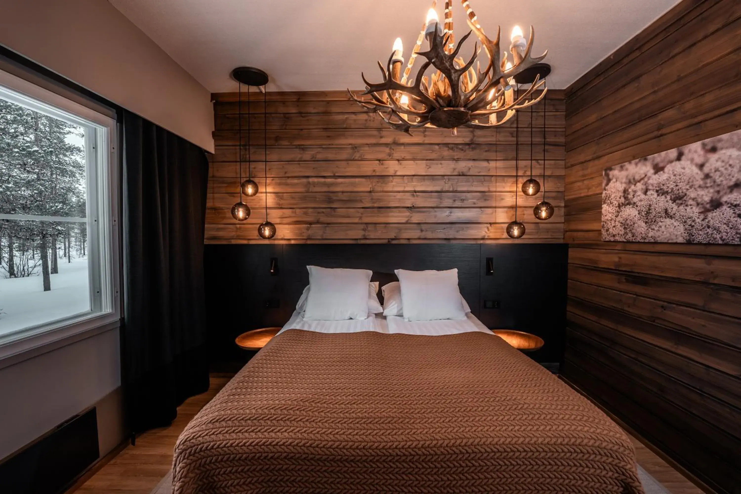 Wilderness Room - single occupancy in Wilderness Hotel Muotka & Igloos Wilderness Room - single occupancy in Wilderness Hotel Muotka & Igloos