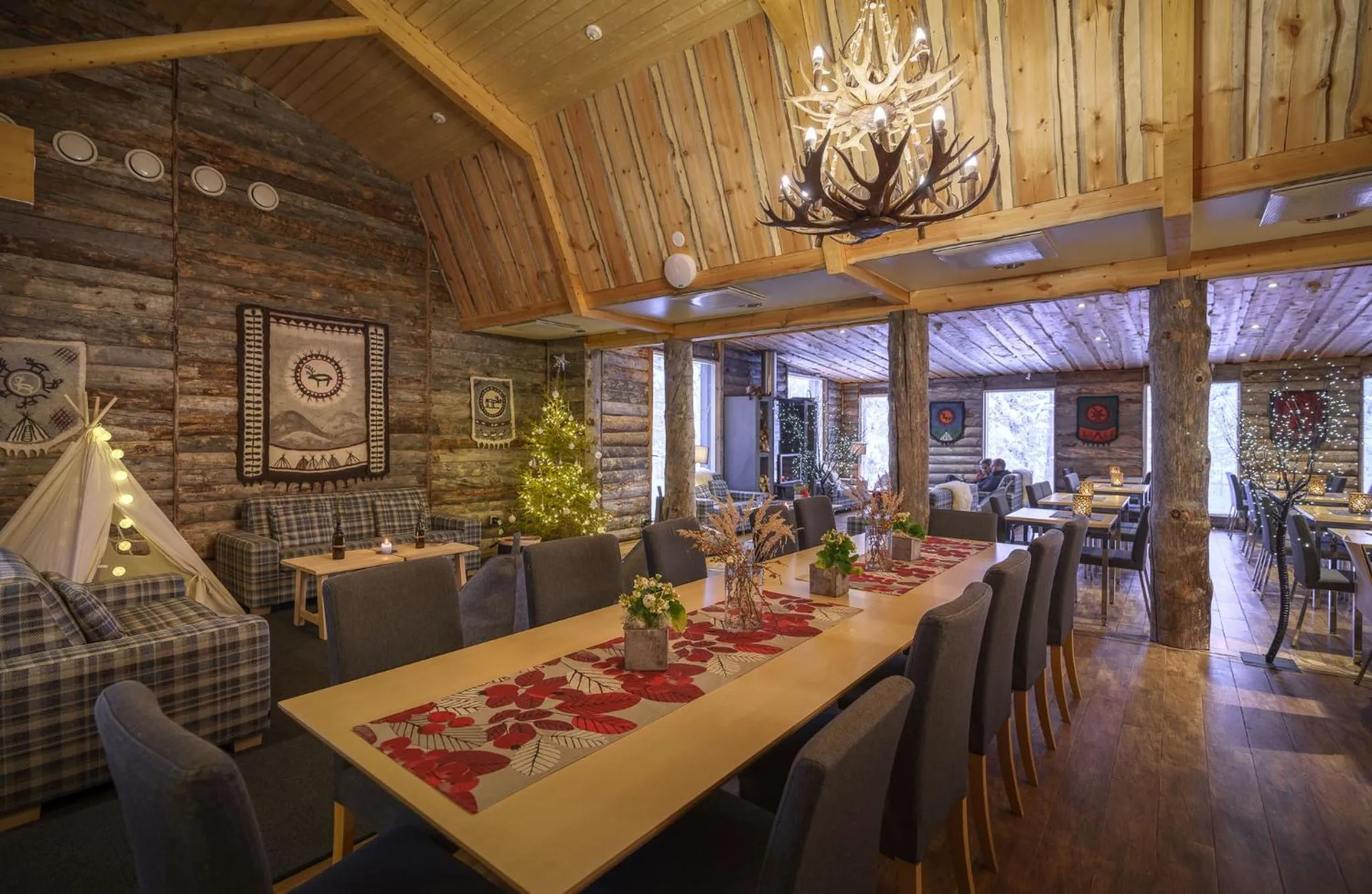 Restaurant/places to eat in Wilderness Hotel Muotka & Igloos