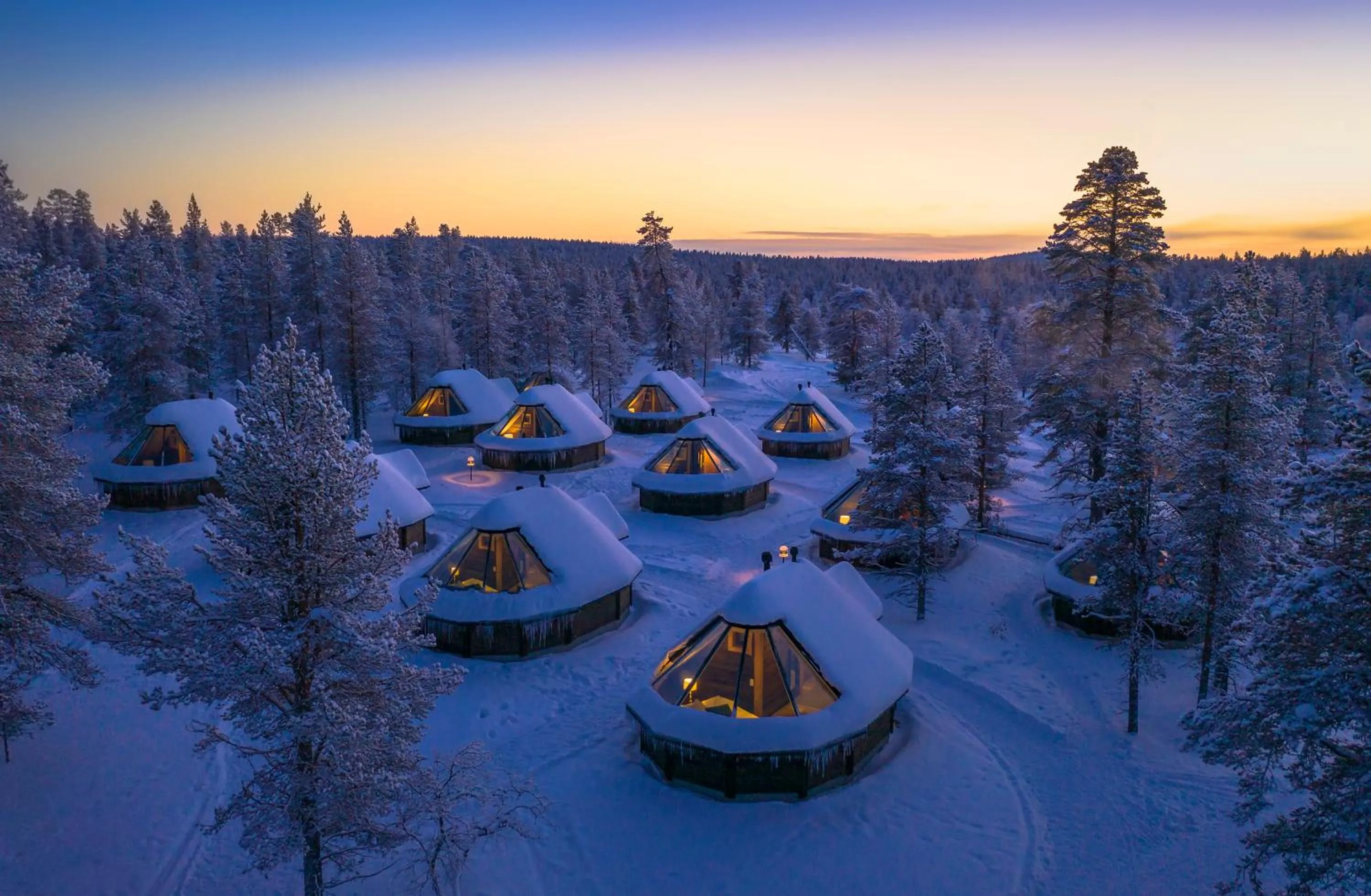 Aurora Cabin - single occupancy in Wilderness Hotel Muotka & Igloos