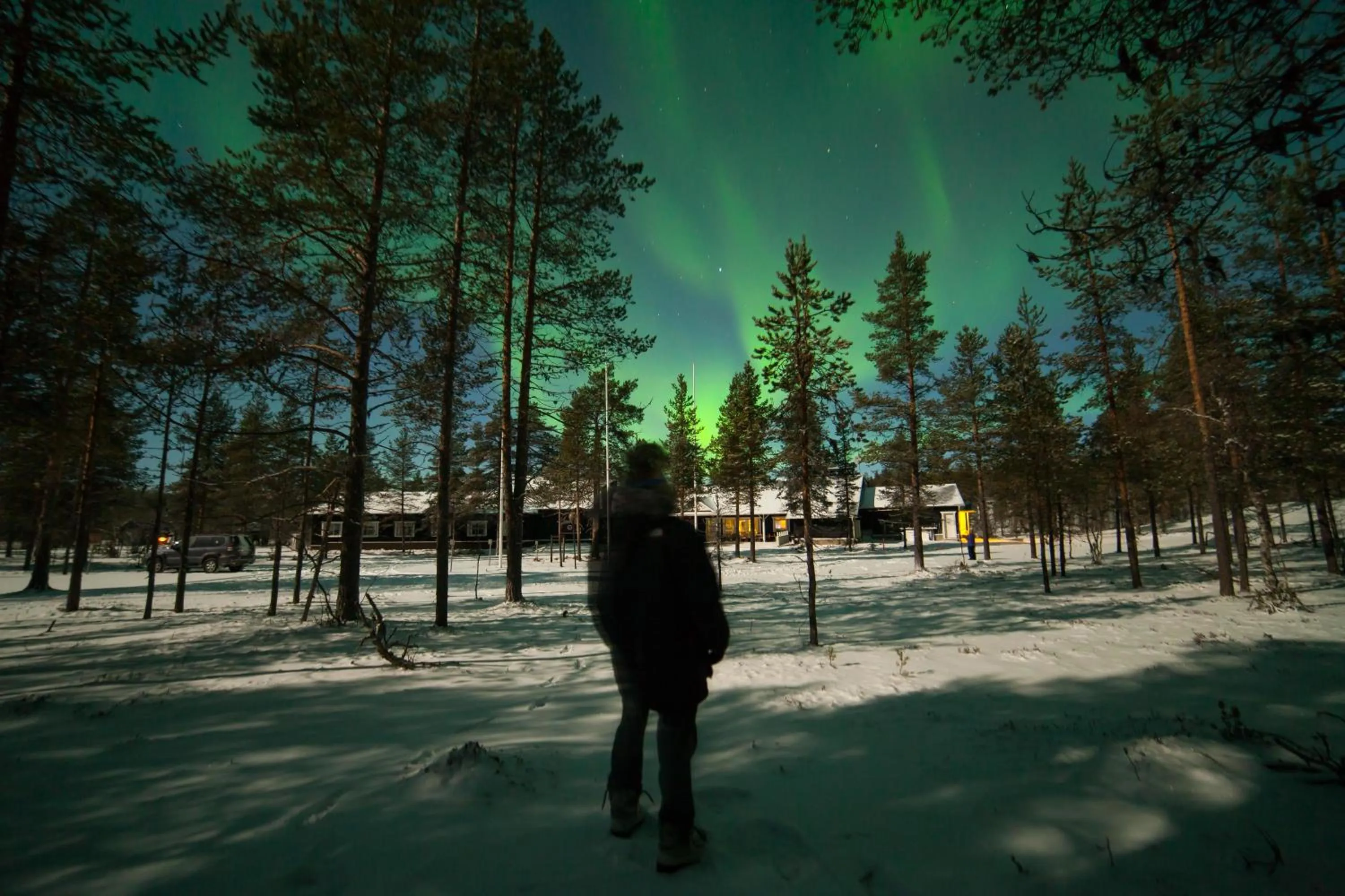 Night in Wilderness Hotel Muotka & Igloos
