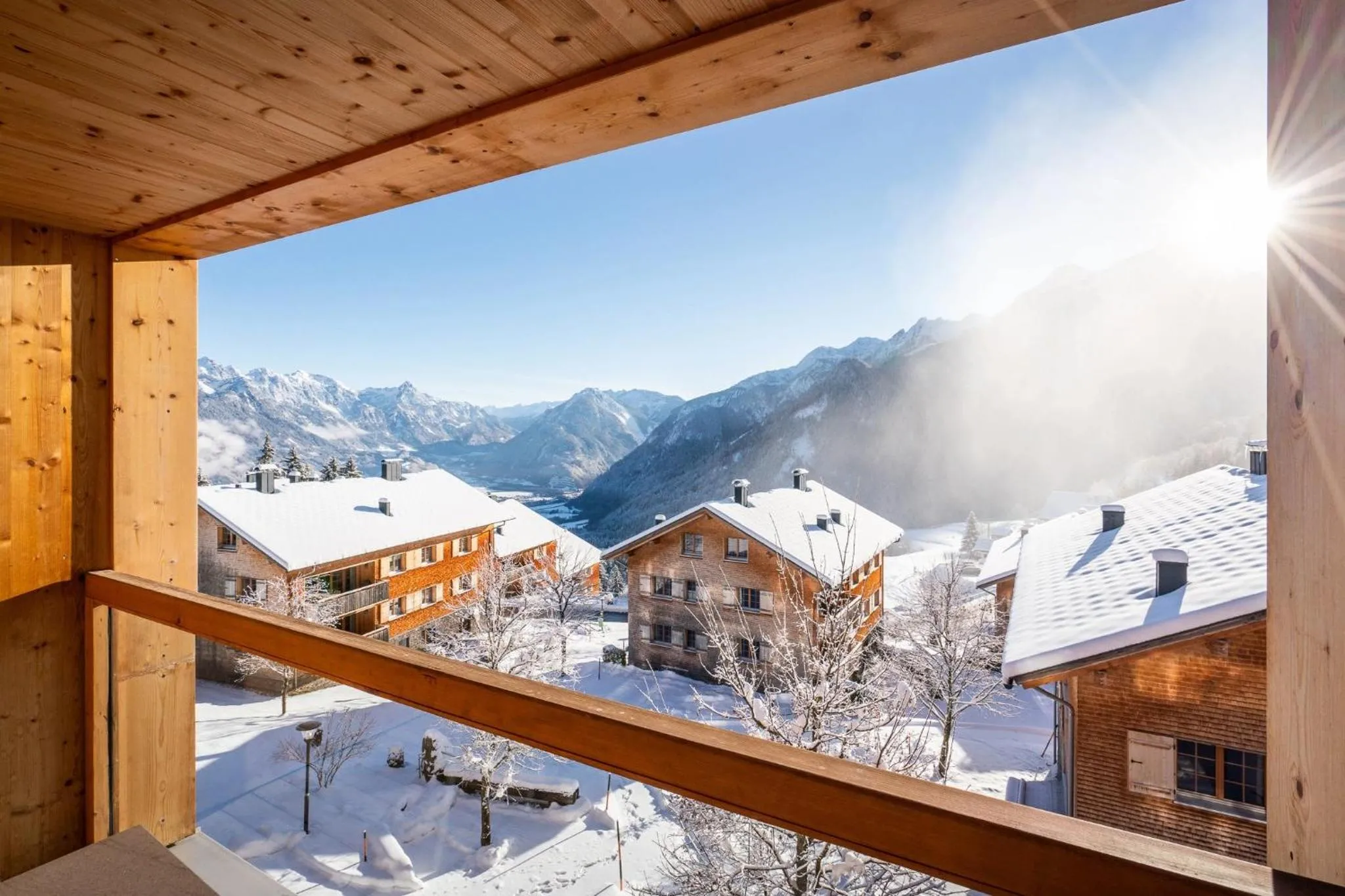 Property building in Landal Brandnertal
