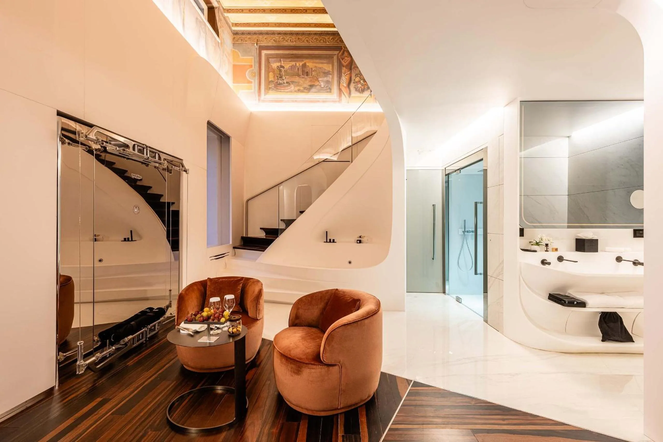 Living room in ROMEO Roma