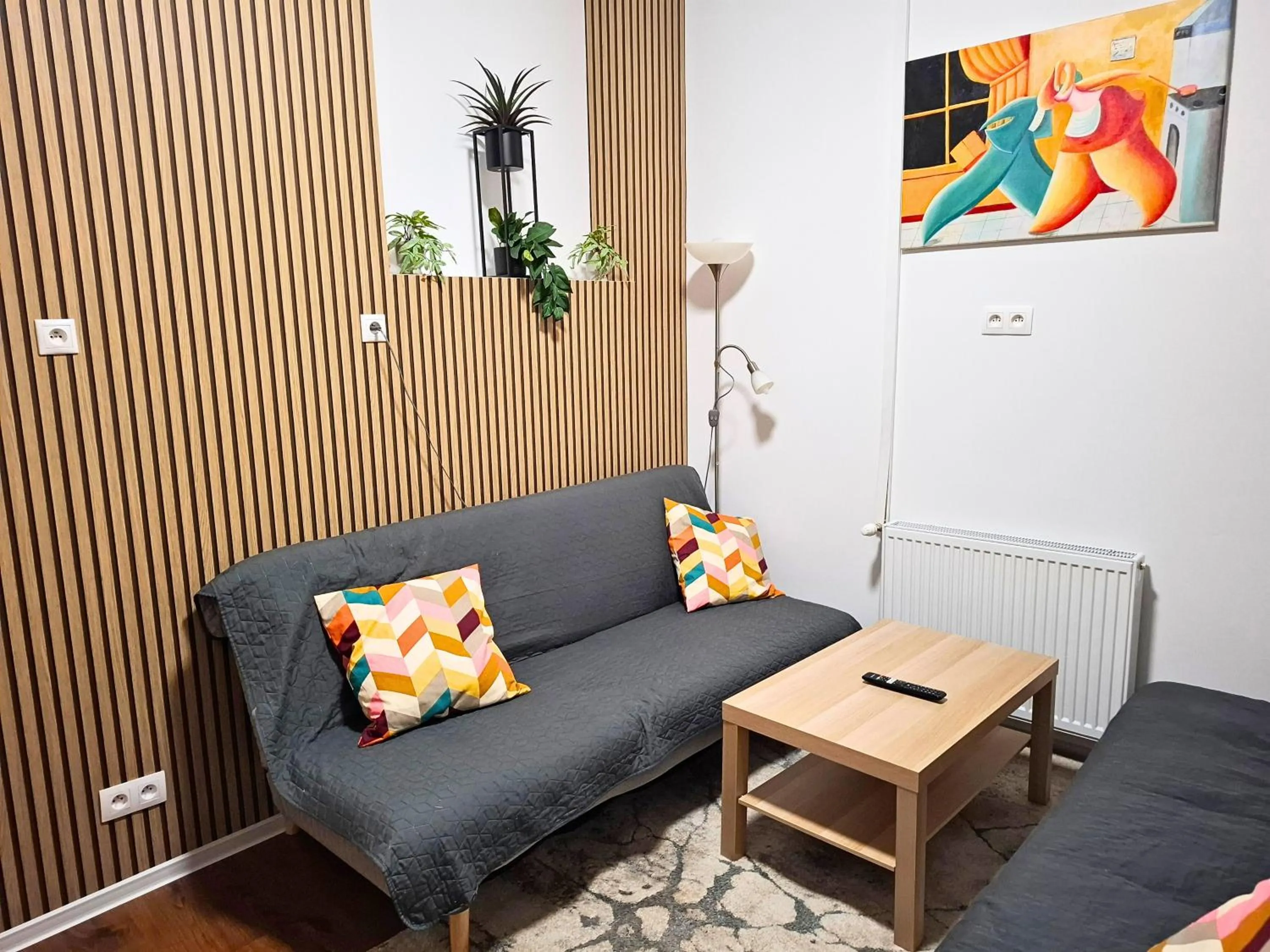 Living room in Dimael Hostel & Apartments