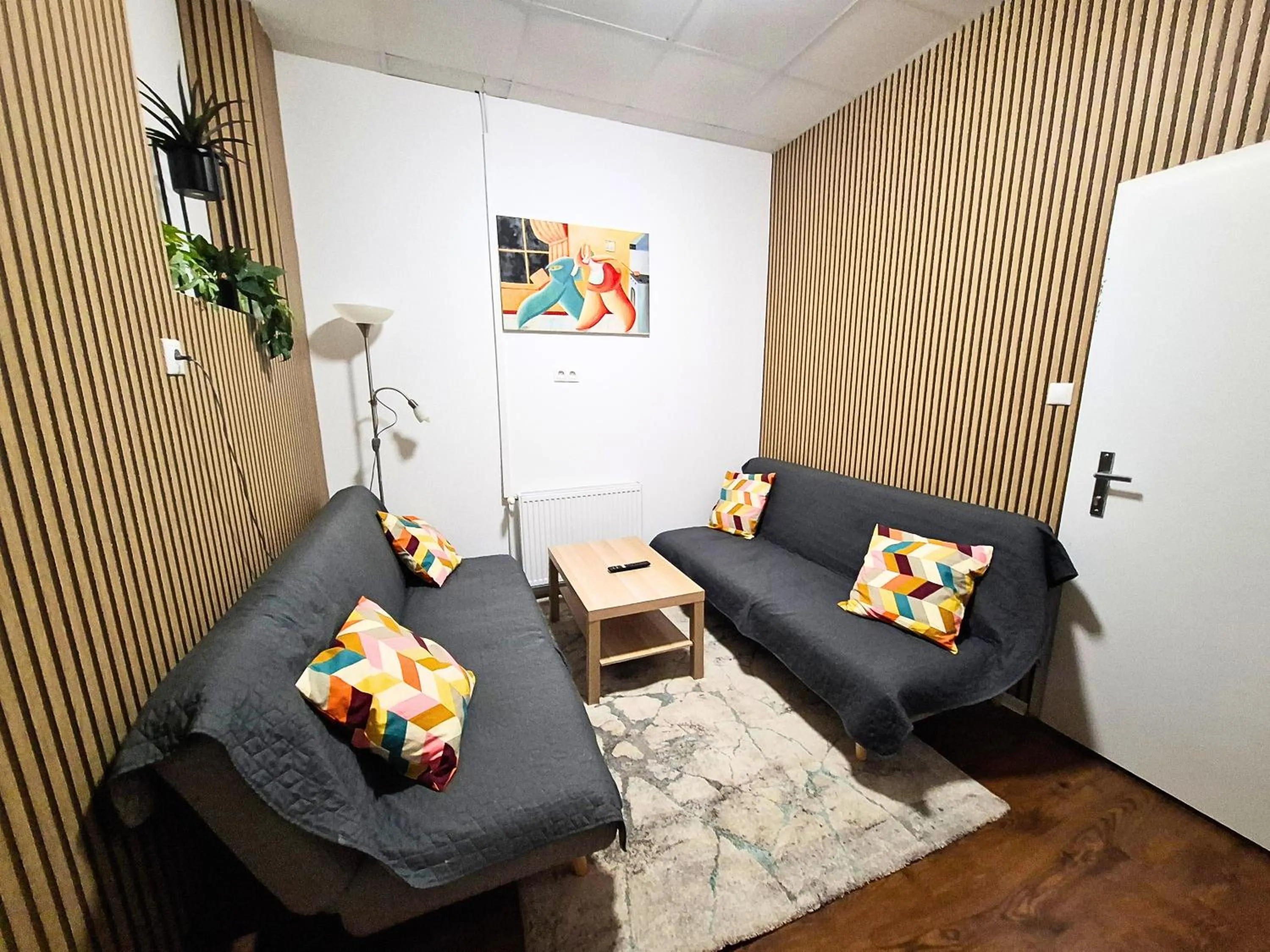 Living room in Dimael Hostel & Apartments