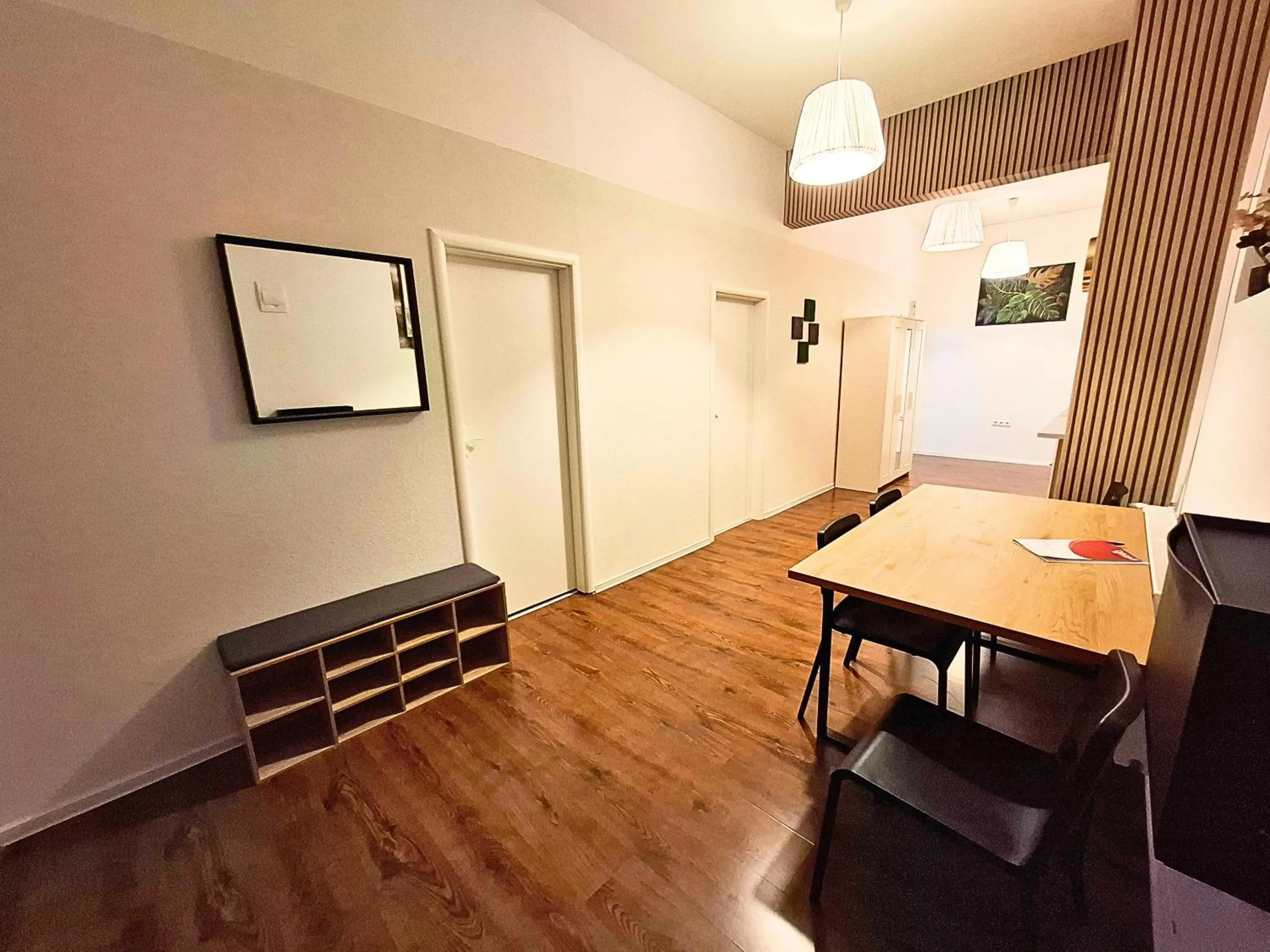 Dining area in Dimael Hostel & Apartments