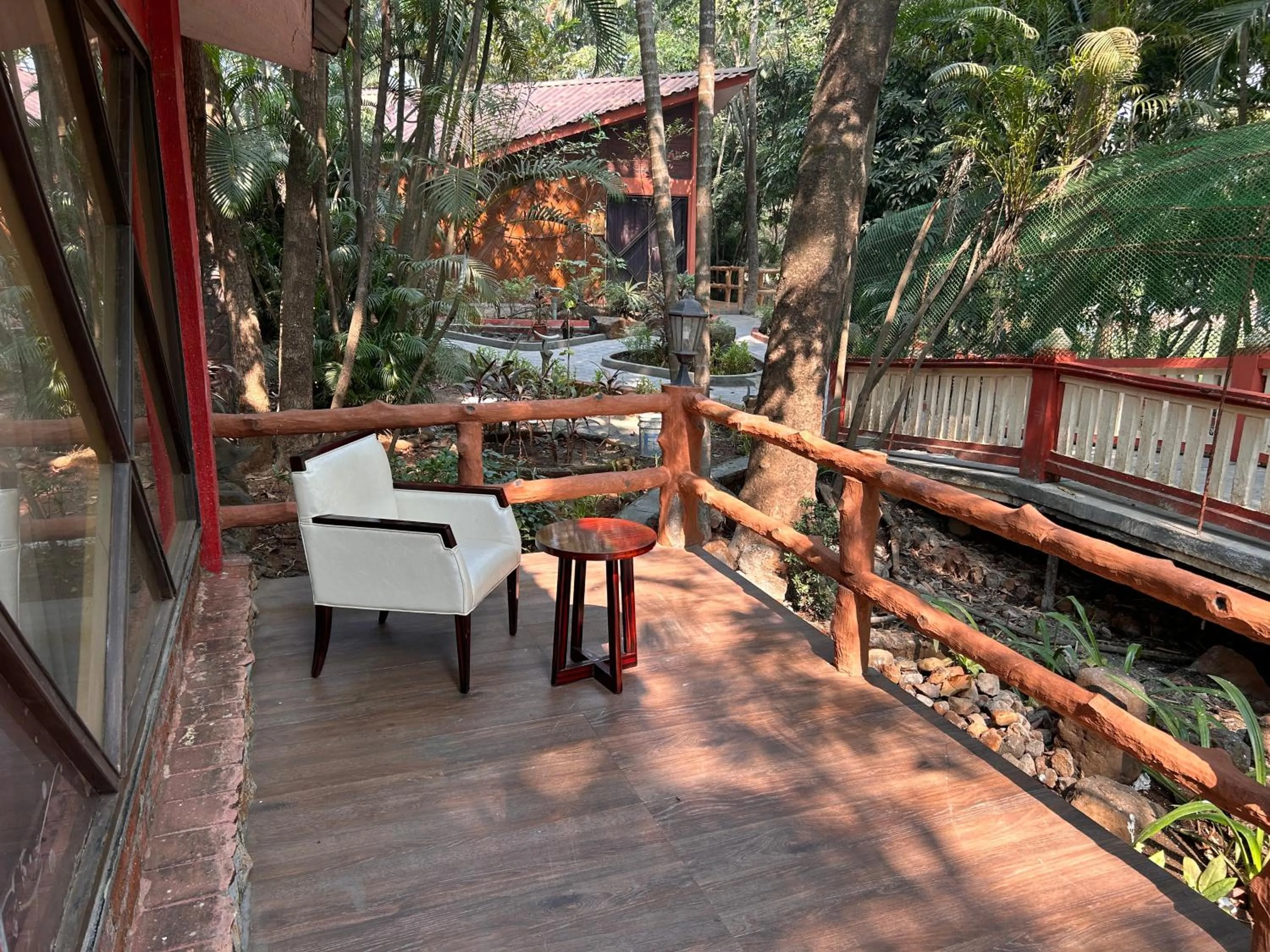 Balcony/Terrace in Aayush Resort