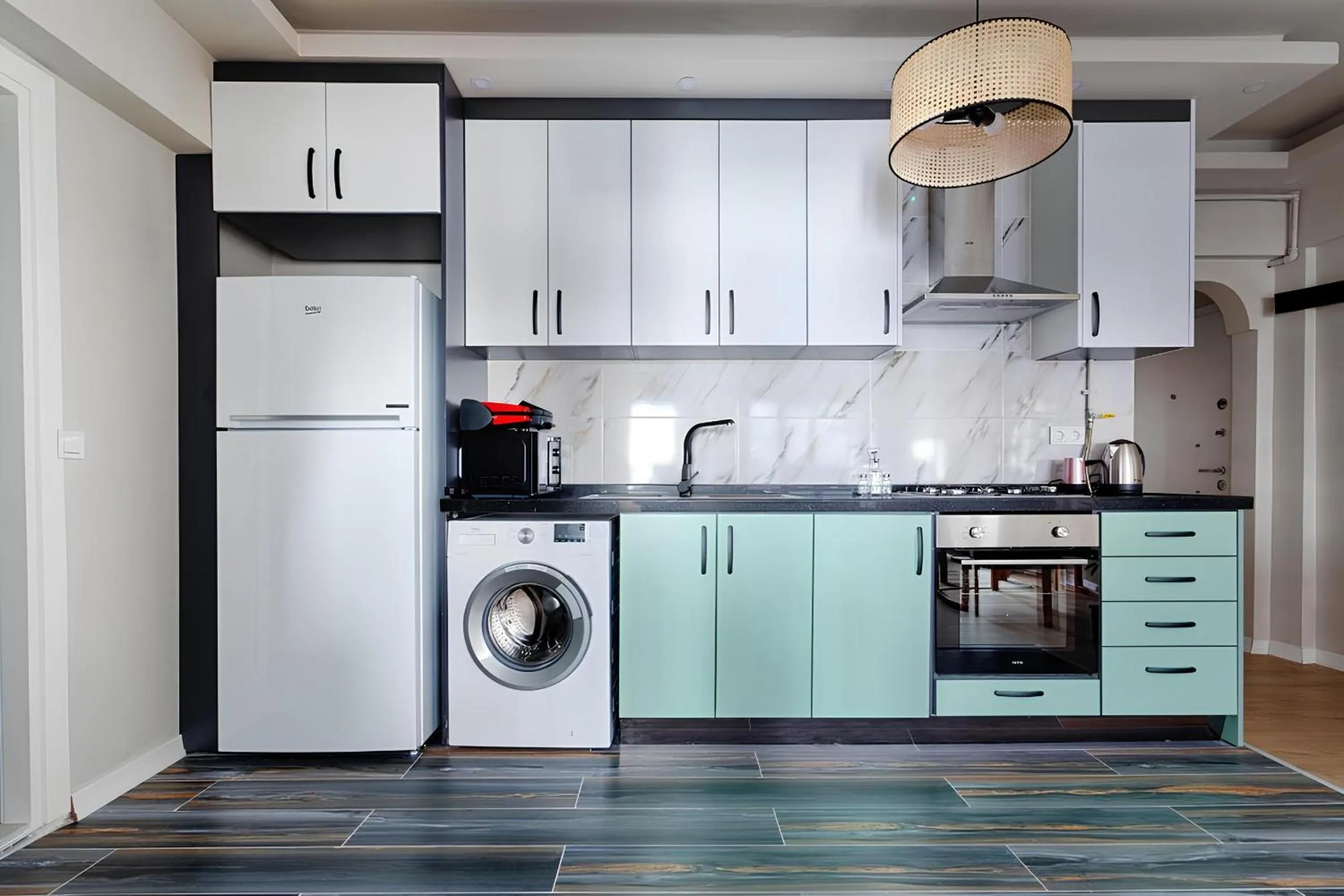 Kitchen or kitchenette in by Abraham Galata