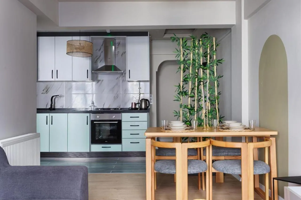 Kitchen or kitchenette in by Abraham Galata