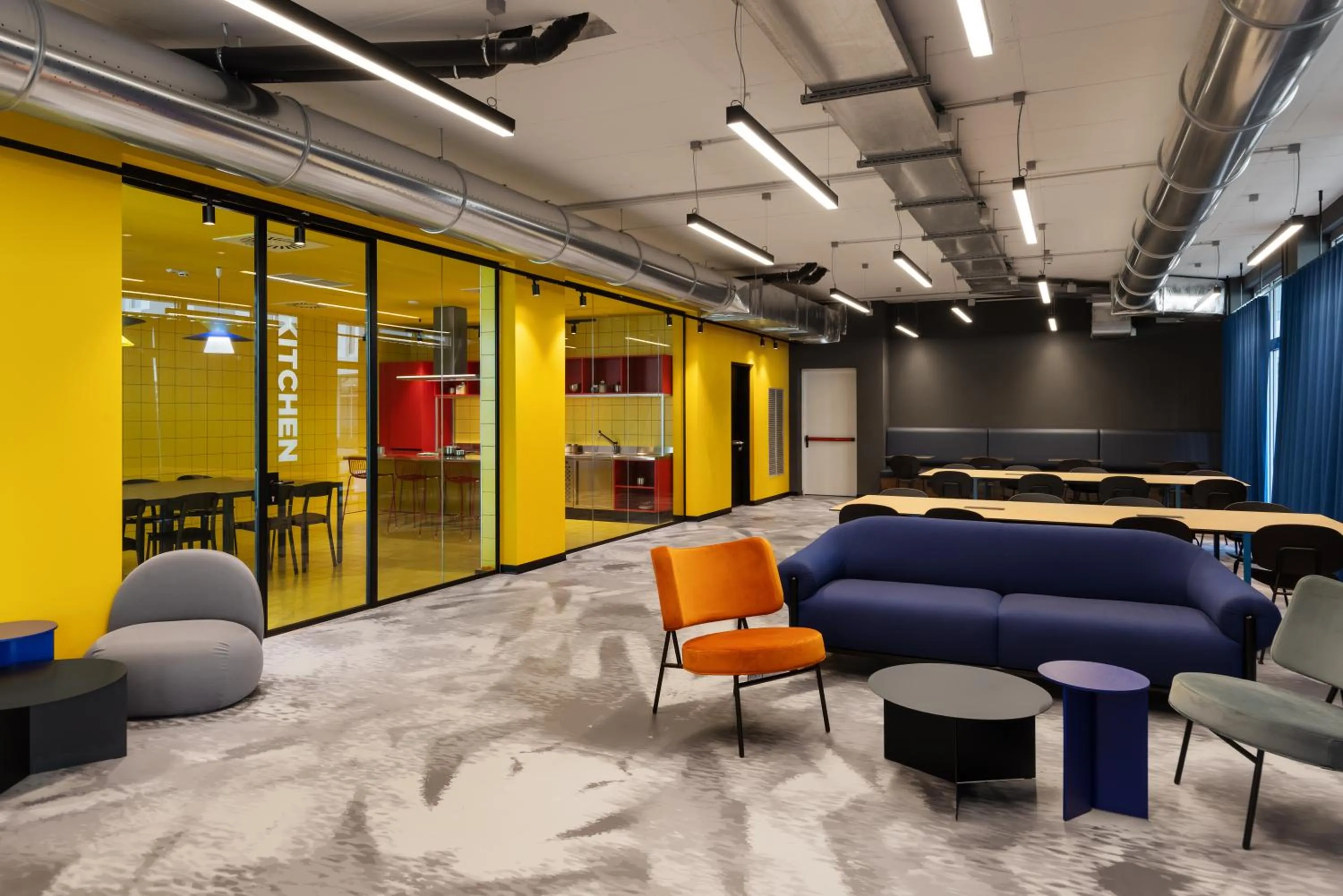 Living room in CX Milan NoM