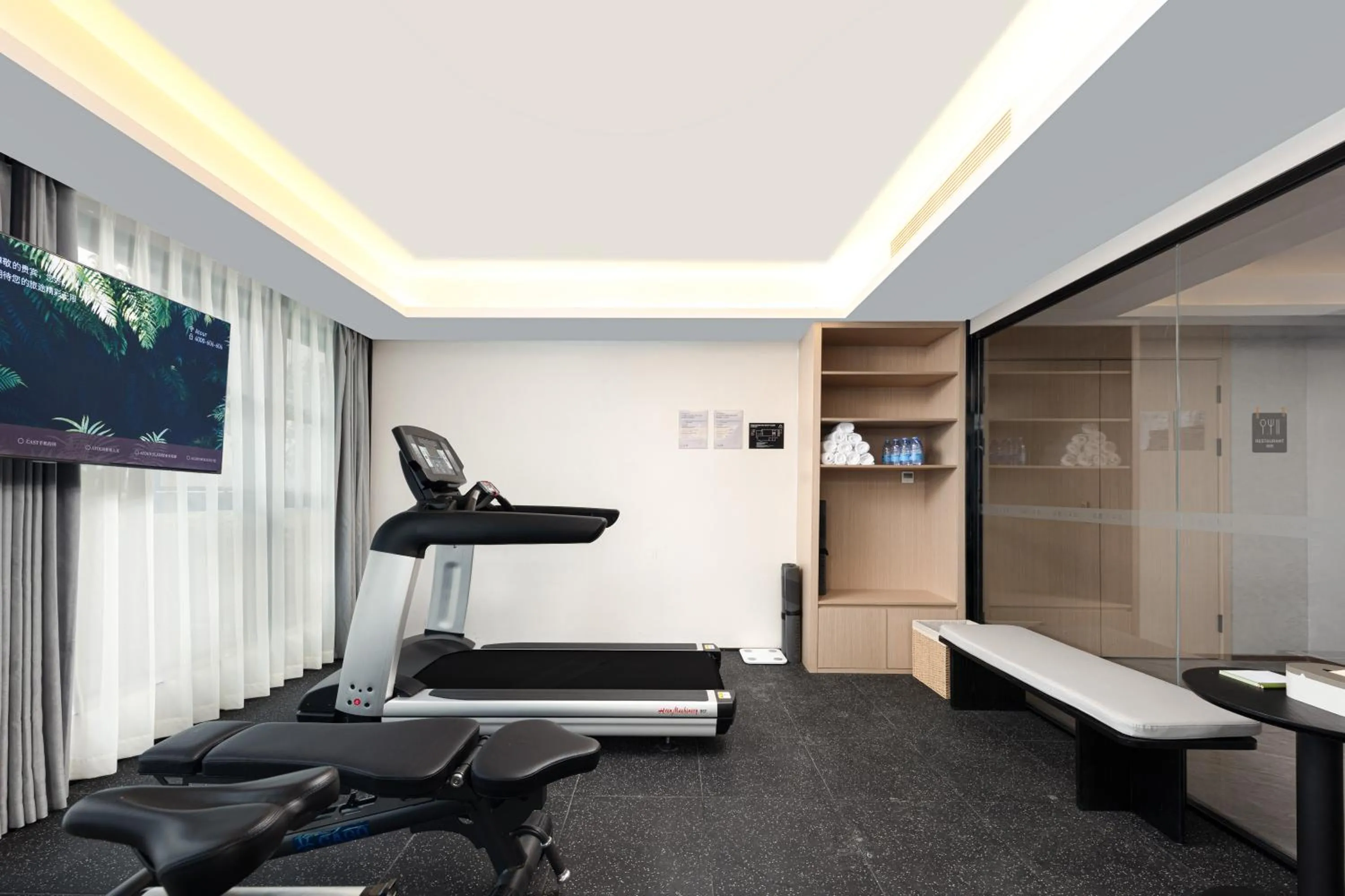 Fitness centre/facilities in Atour X Hotel Chengdu Jinhua Wanda Zhonggang Plaza