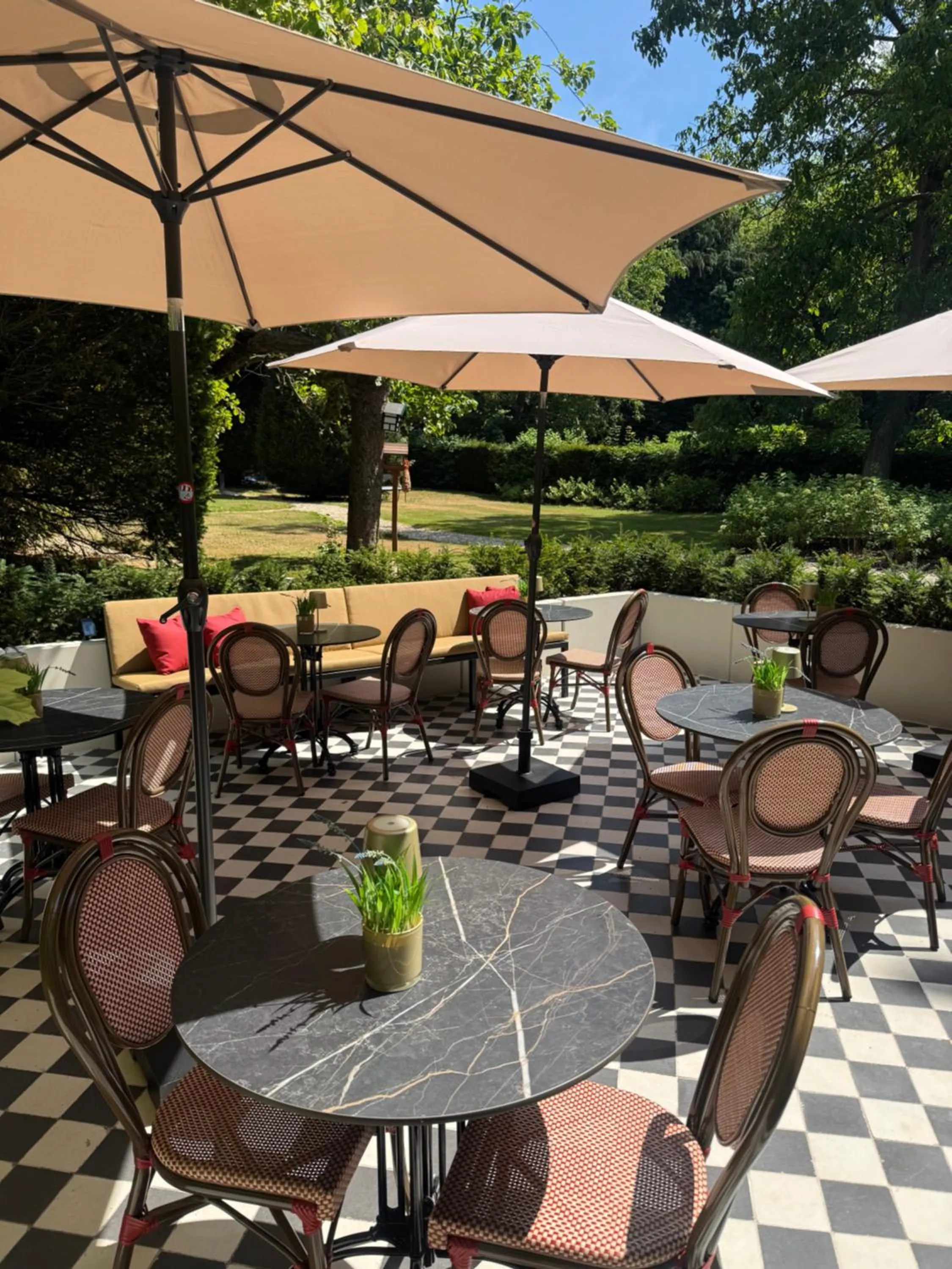 Patio in Villa V - Petit Hôtel