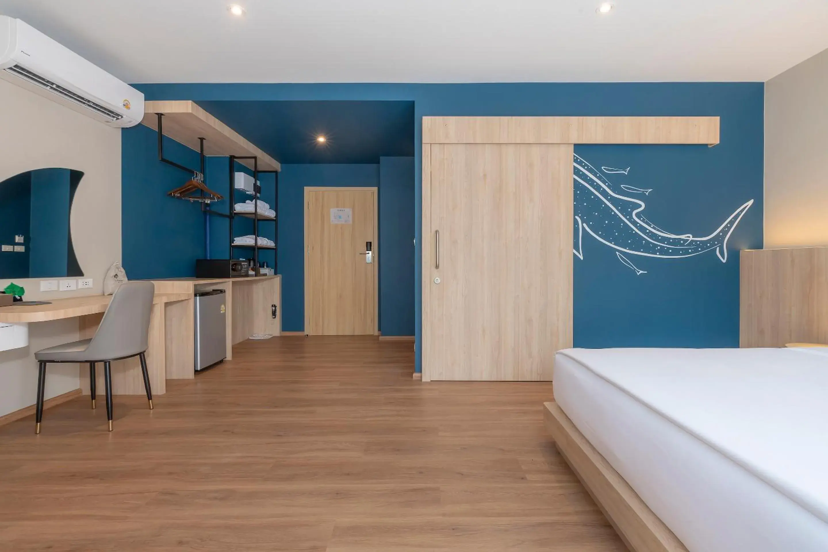 Bed in P-Park Hotel Pattaya Bed in P-Park Hotel Pattaya