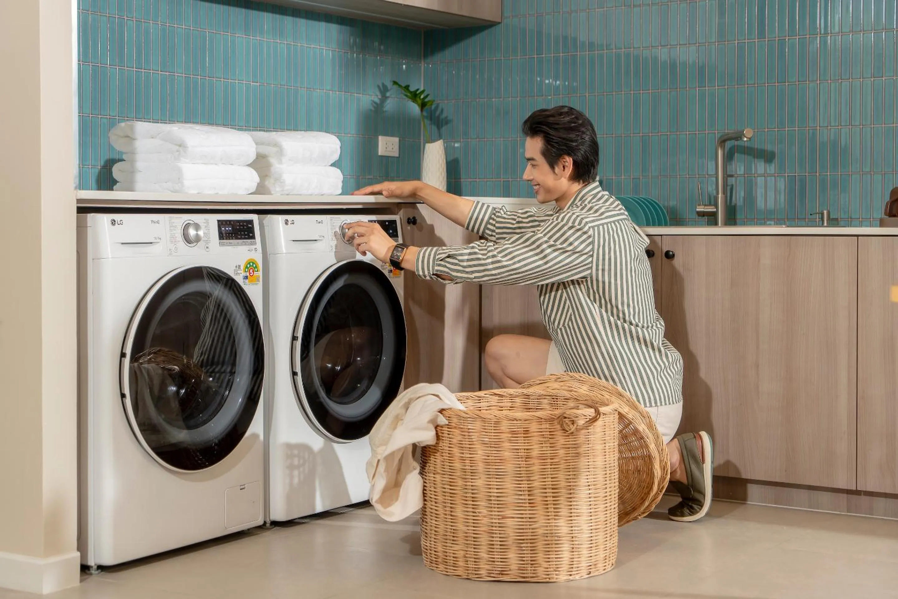 washing machine in P-Park Hotel Pattaya