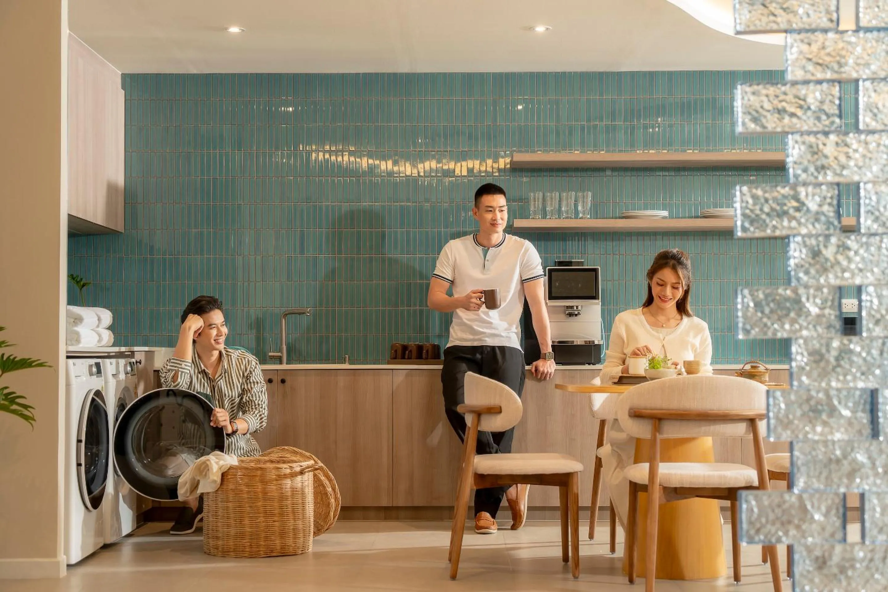 group of guests in P-Park Hotel Pattaya