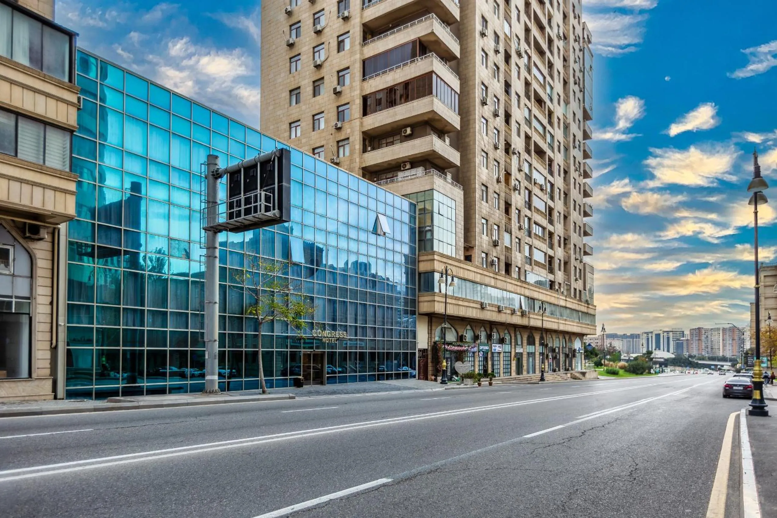 Facade/entrance in CONGRESS Hotel