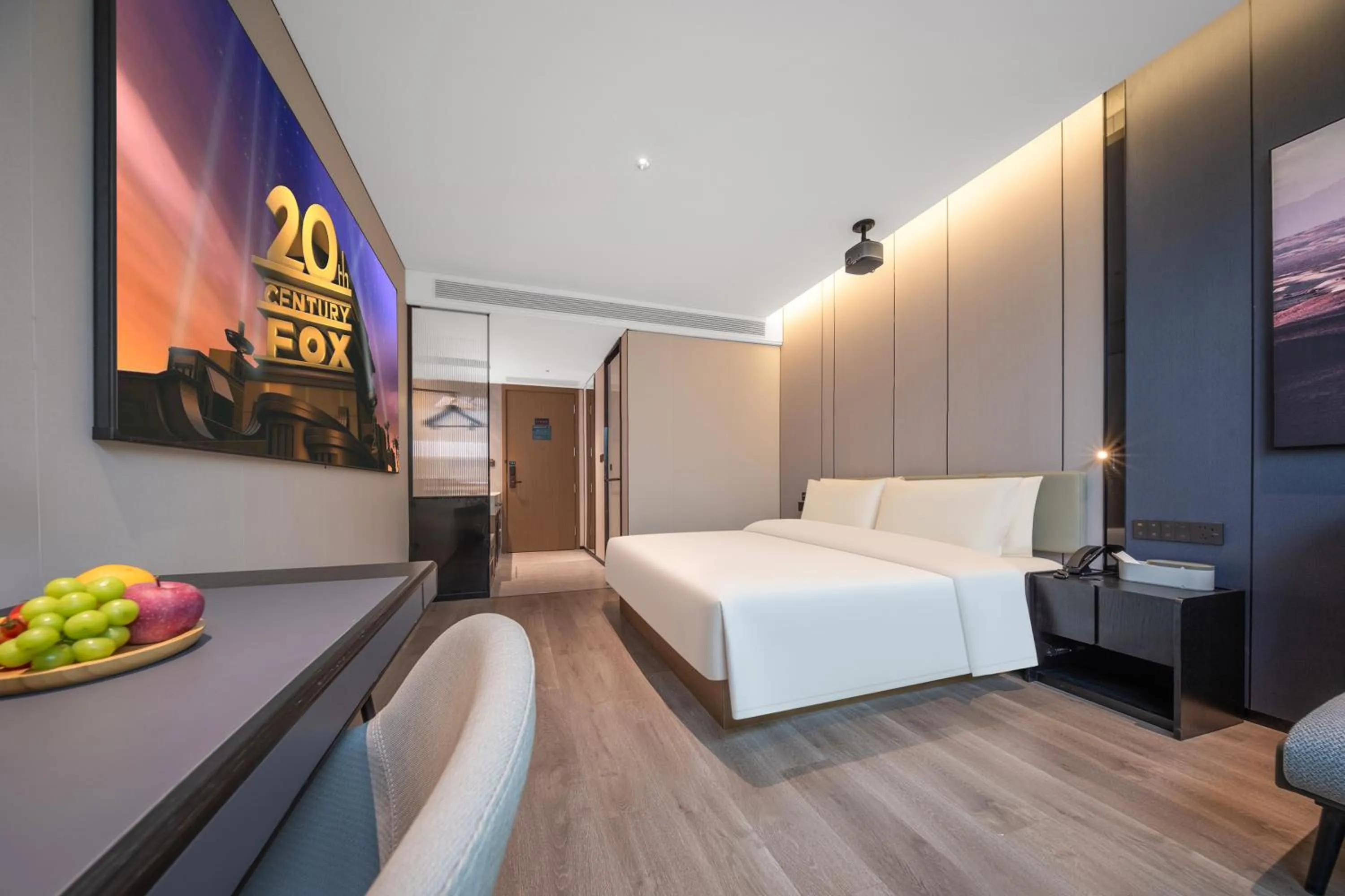 Bed in Atour Hotel Chengdu Jinniui Yipintianxia