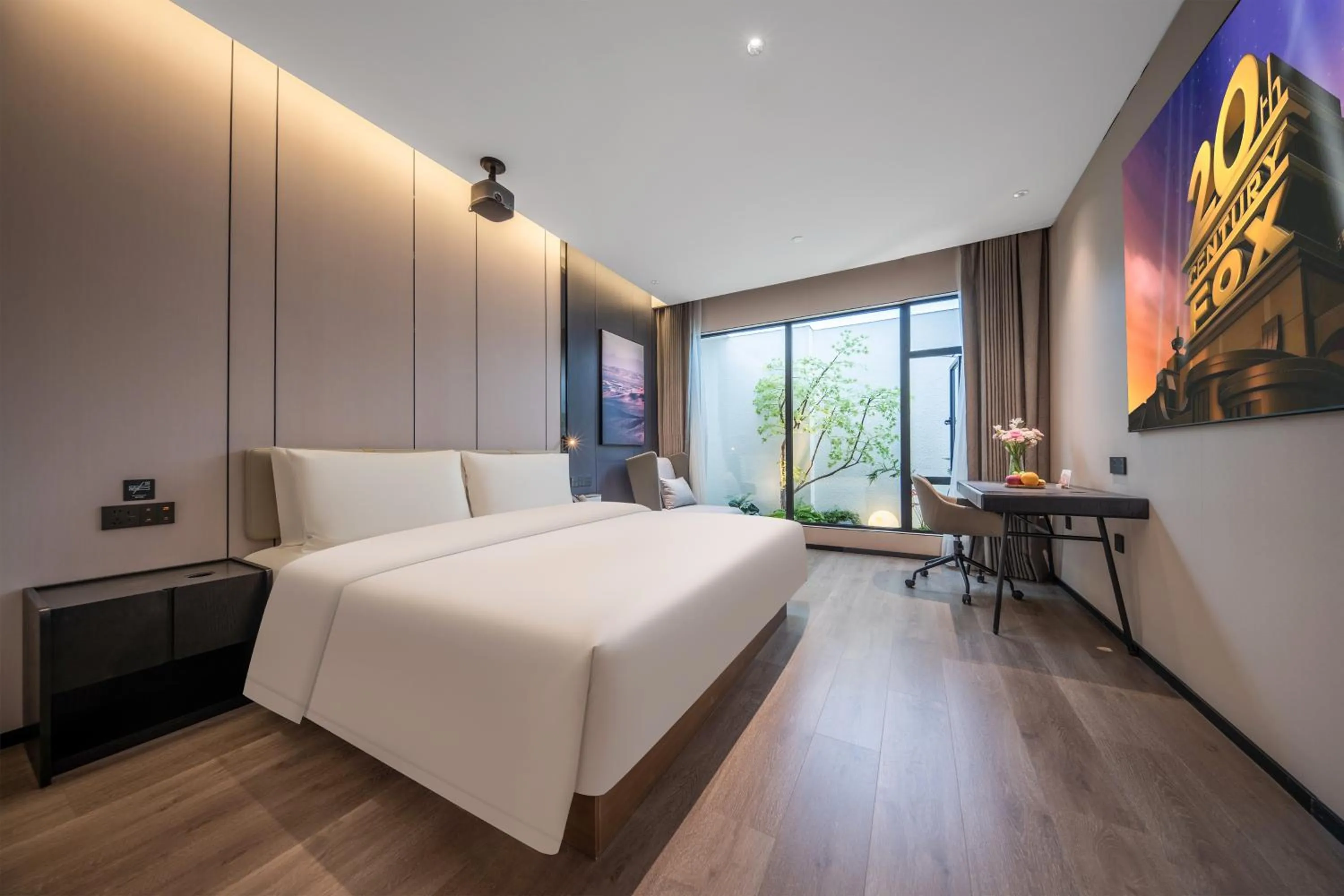 Bed in Atour Hotel Chengdu Jinniui Yipintianxia