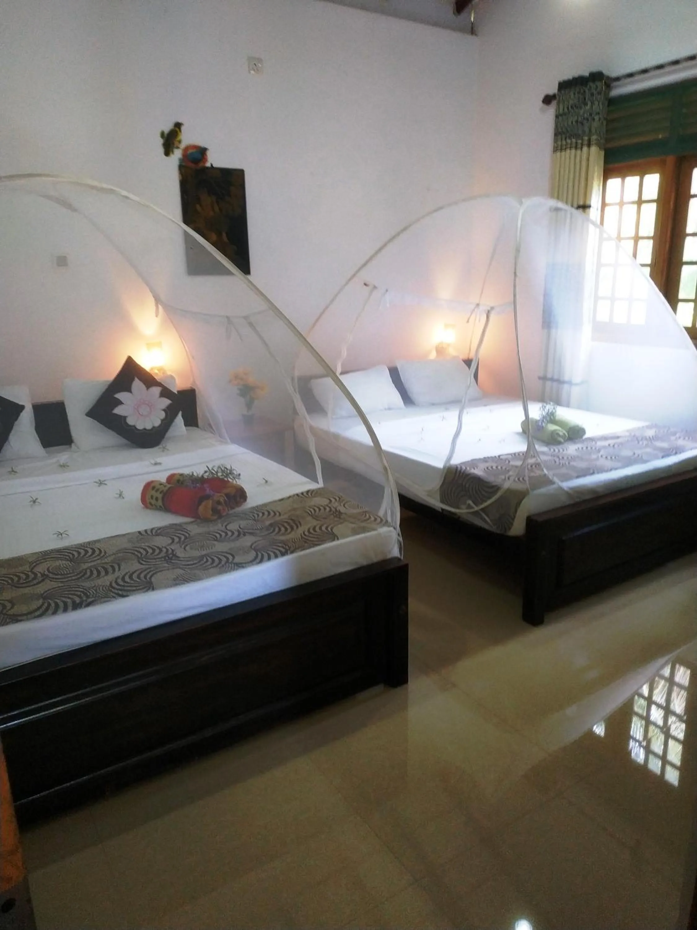 Bedroom, Bed in Green heaven safari resort Udawalawa