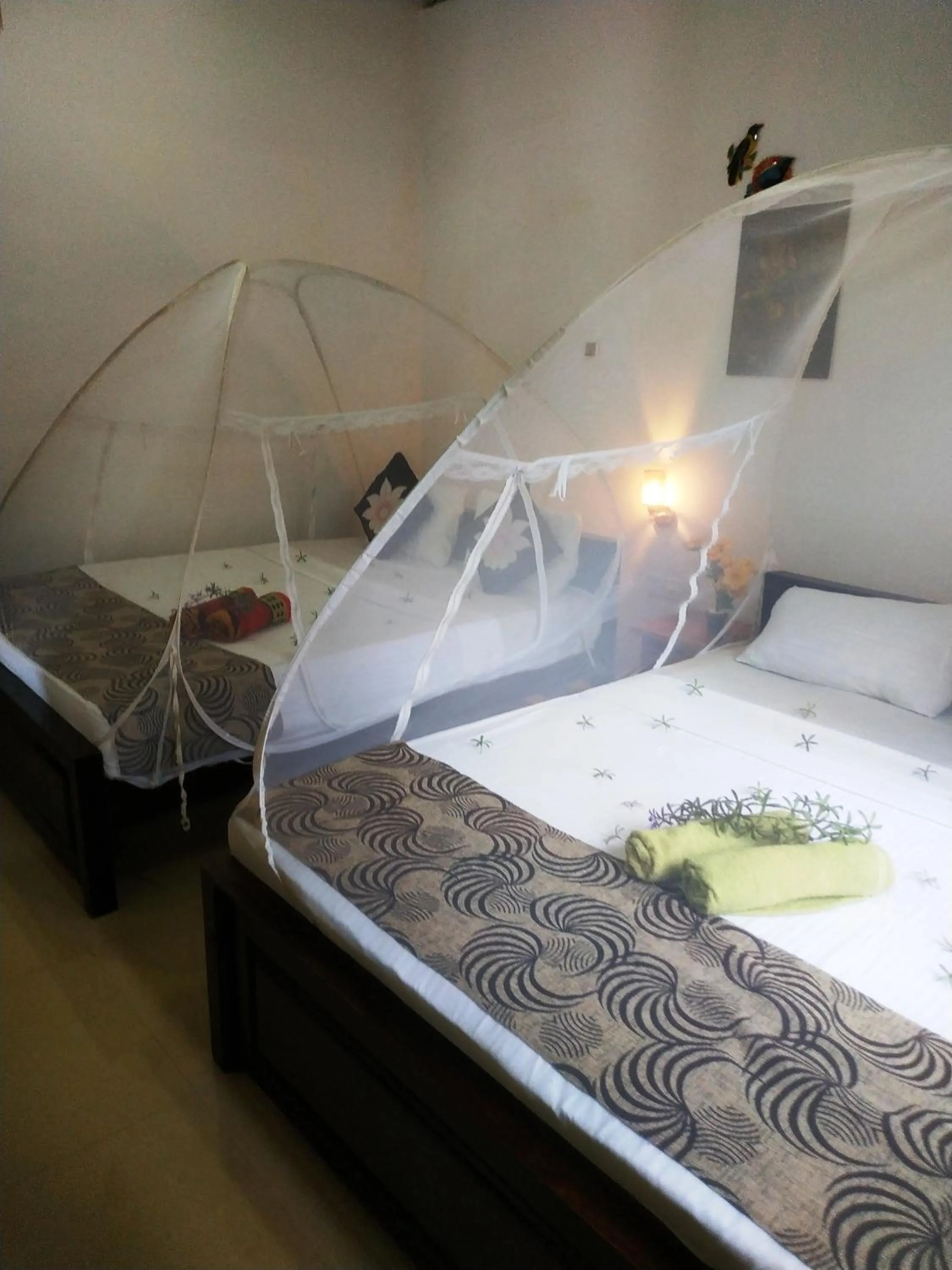 Bed in Green heaven safari resort Udawalawa