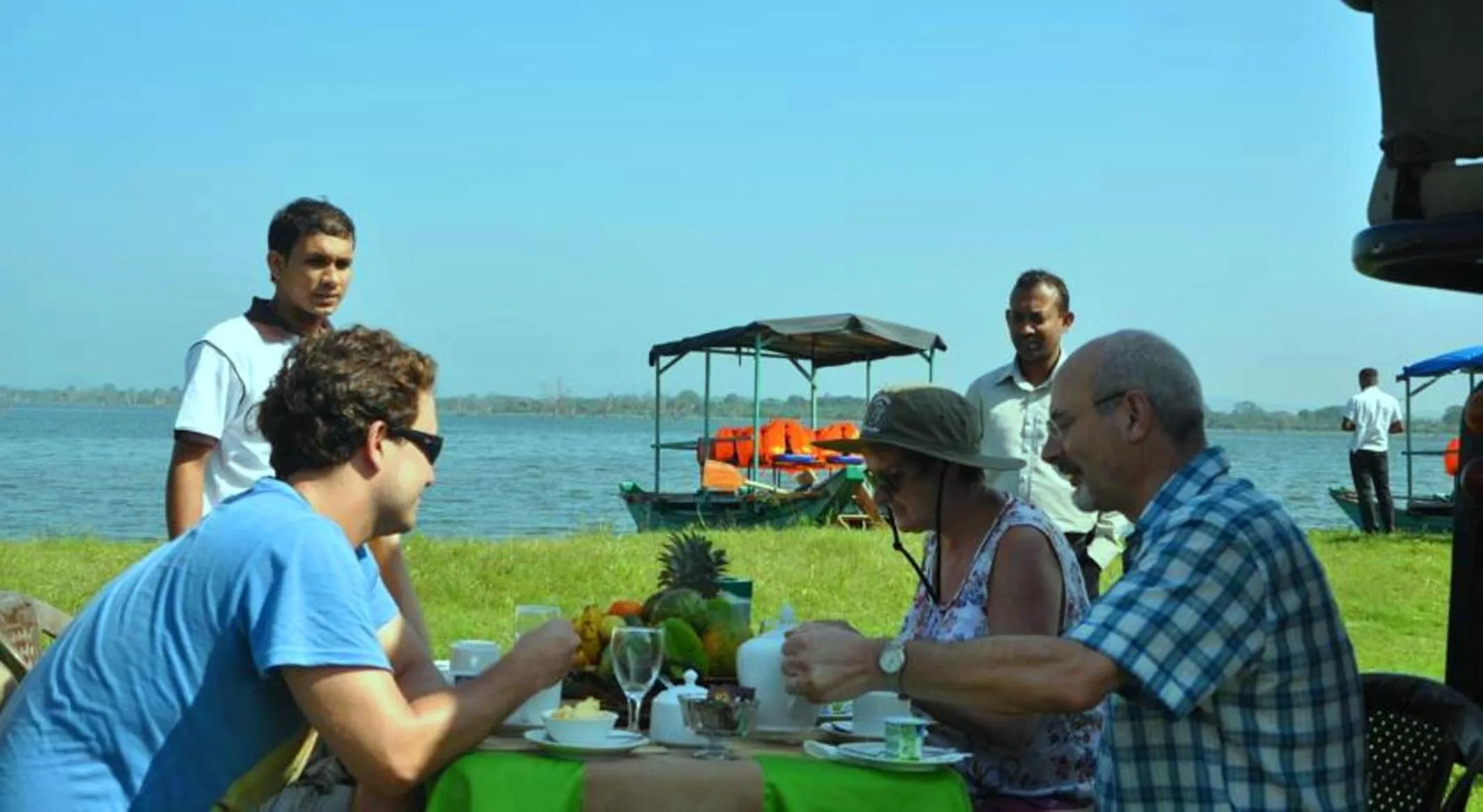 Breakfast in Green heaven safari resort Udawalawa