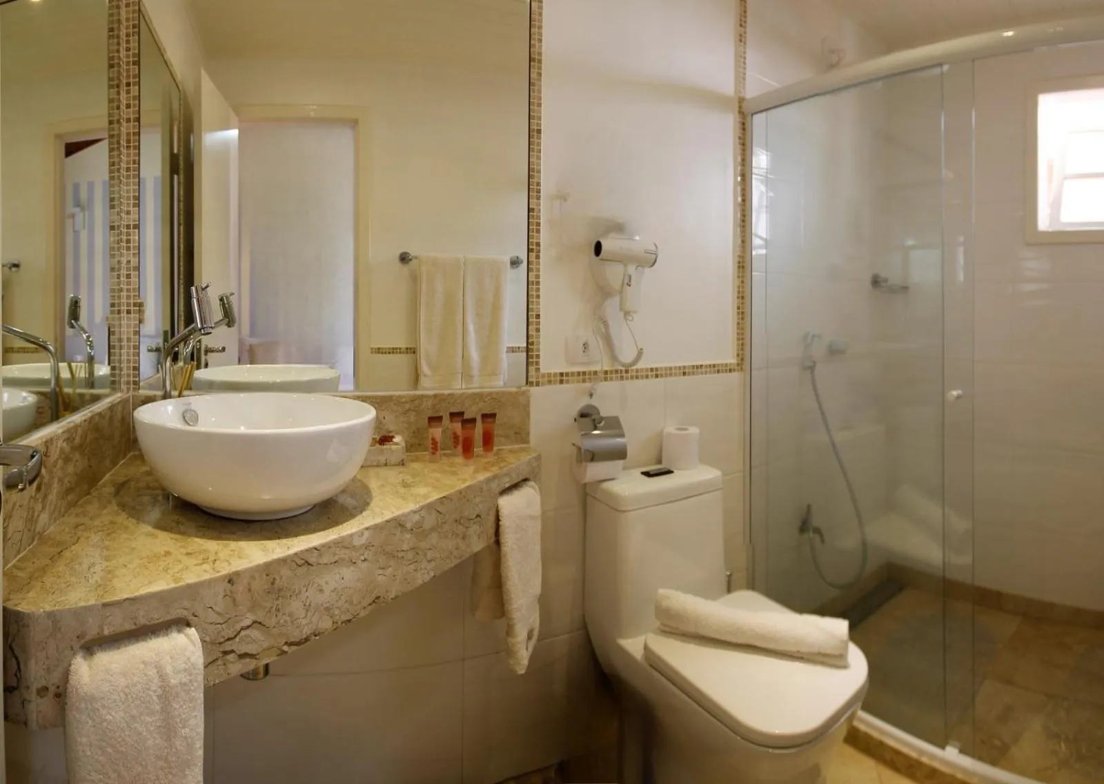 Shower in Villa Valentina