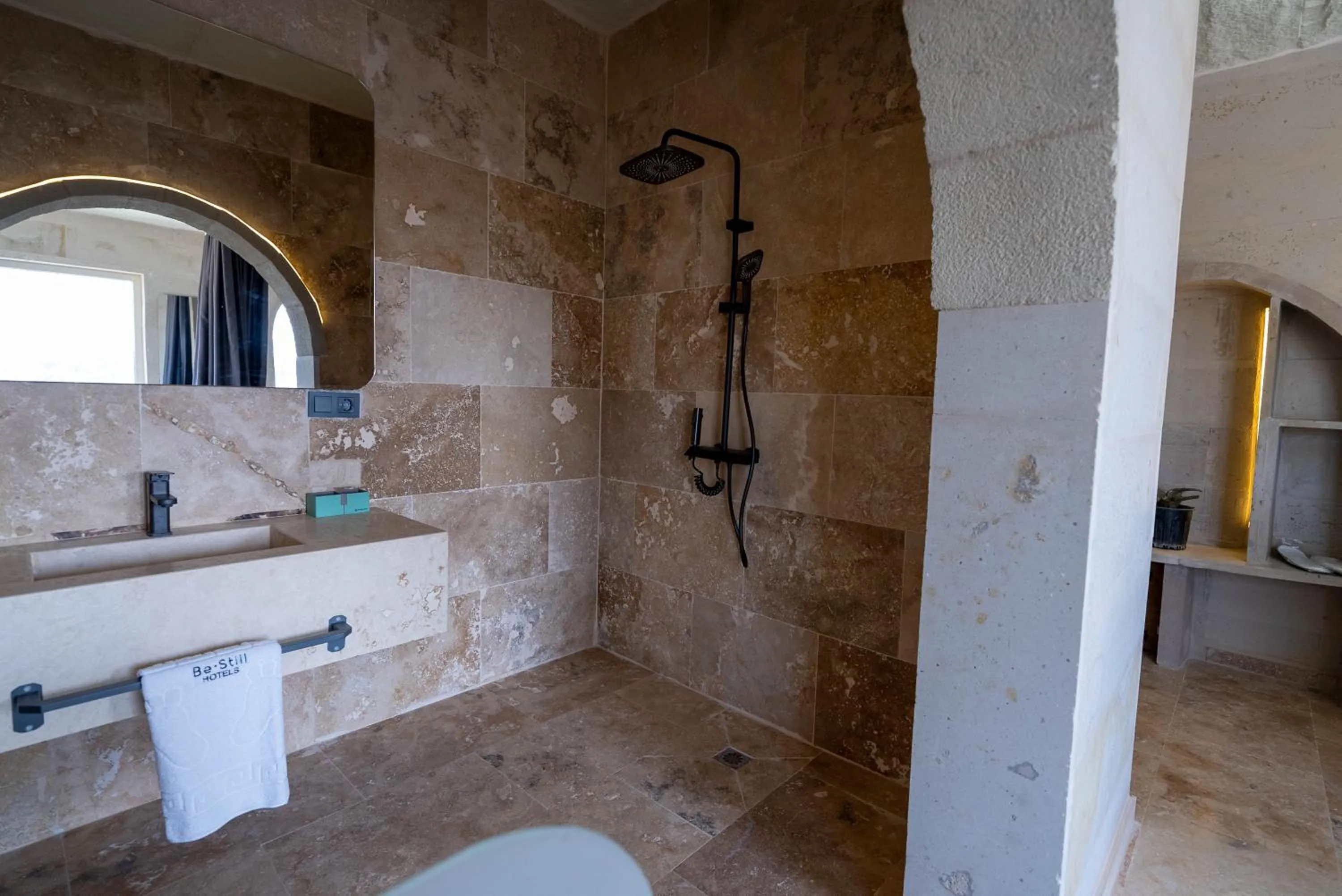 Shower in Be Still Alexa Smart Luxury Escape Adults Only