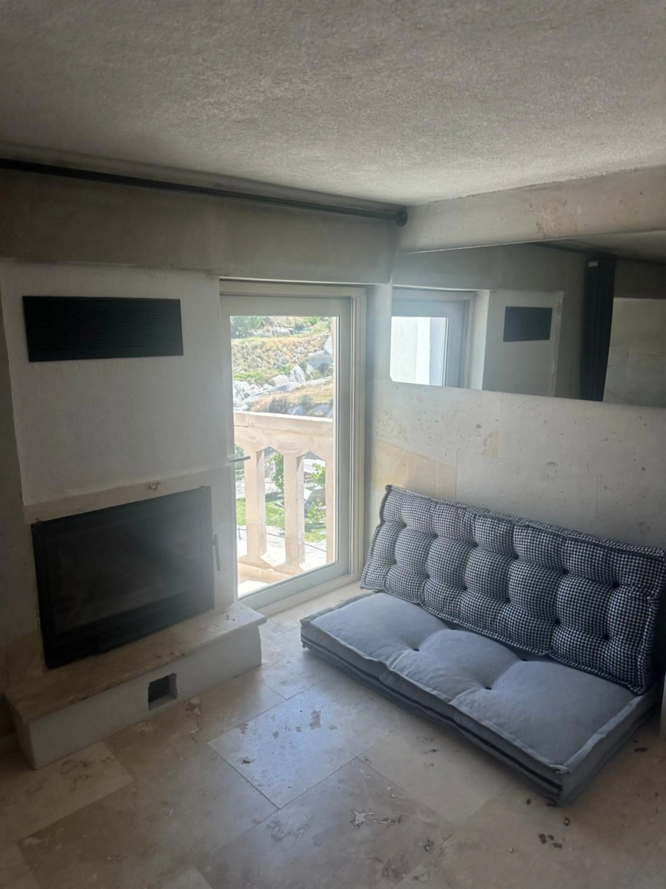 fireplace in Be Still Alexa Smart Luxury Escape Adults Only