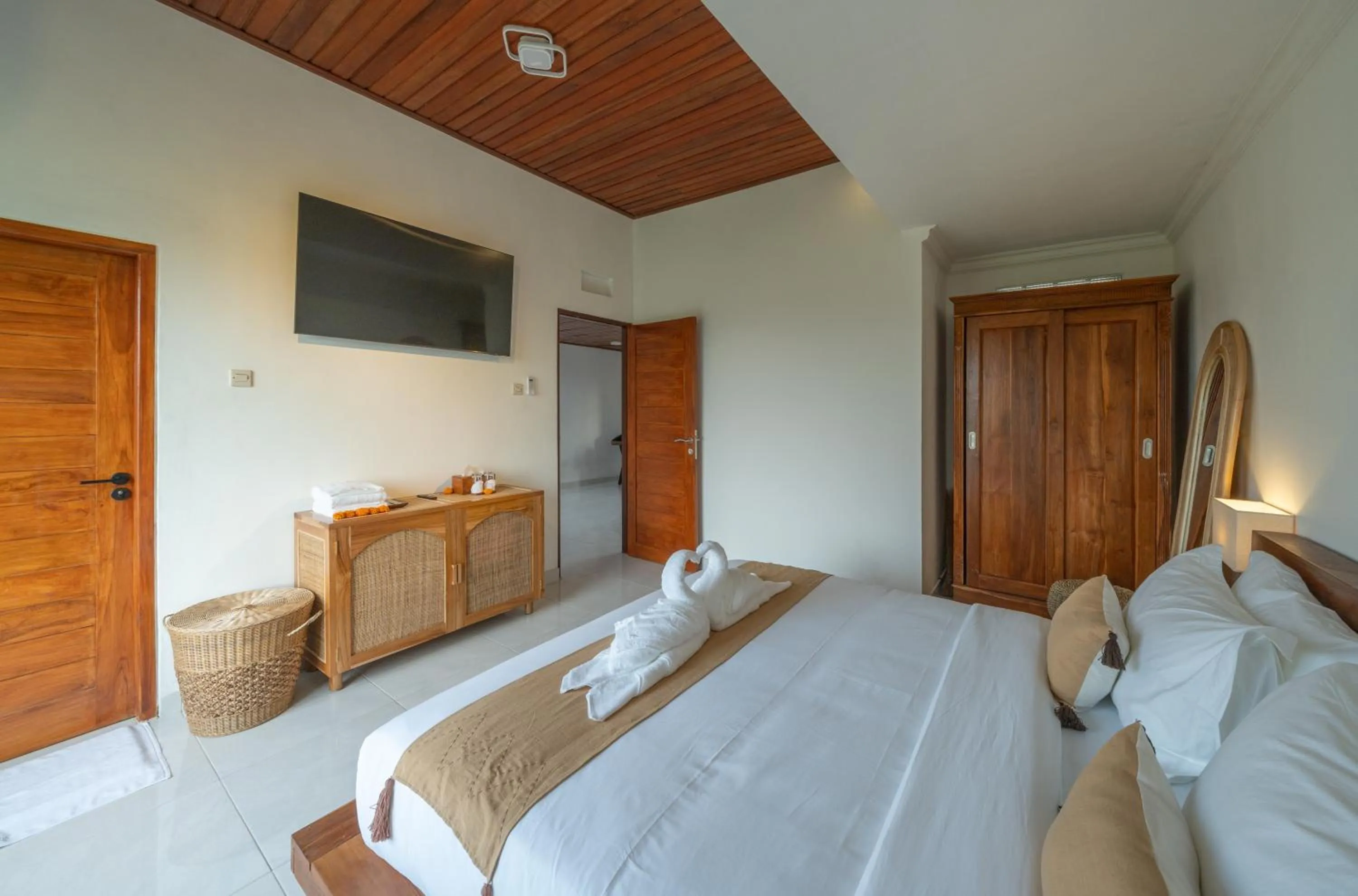 Bedroom, Bed in Wisana Villa Ubud by Dhananjaya Hospitality