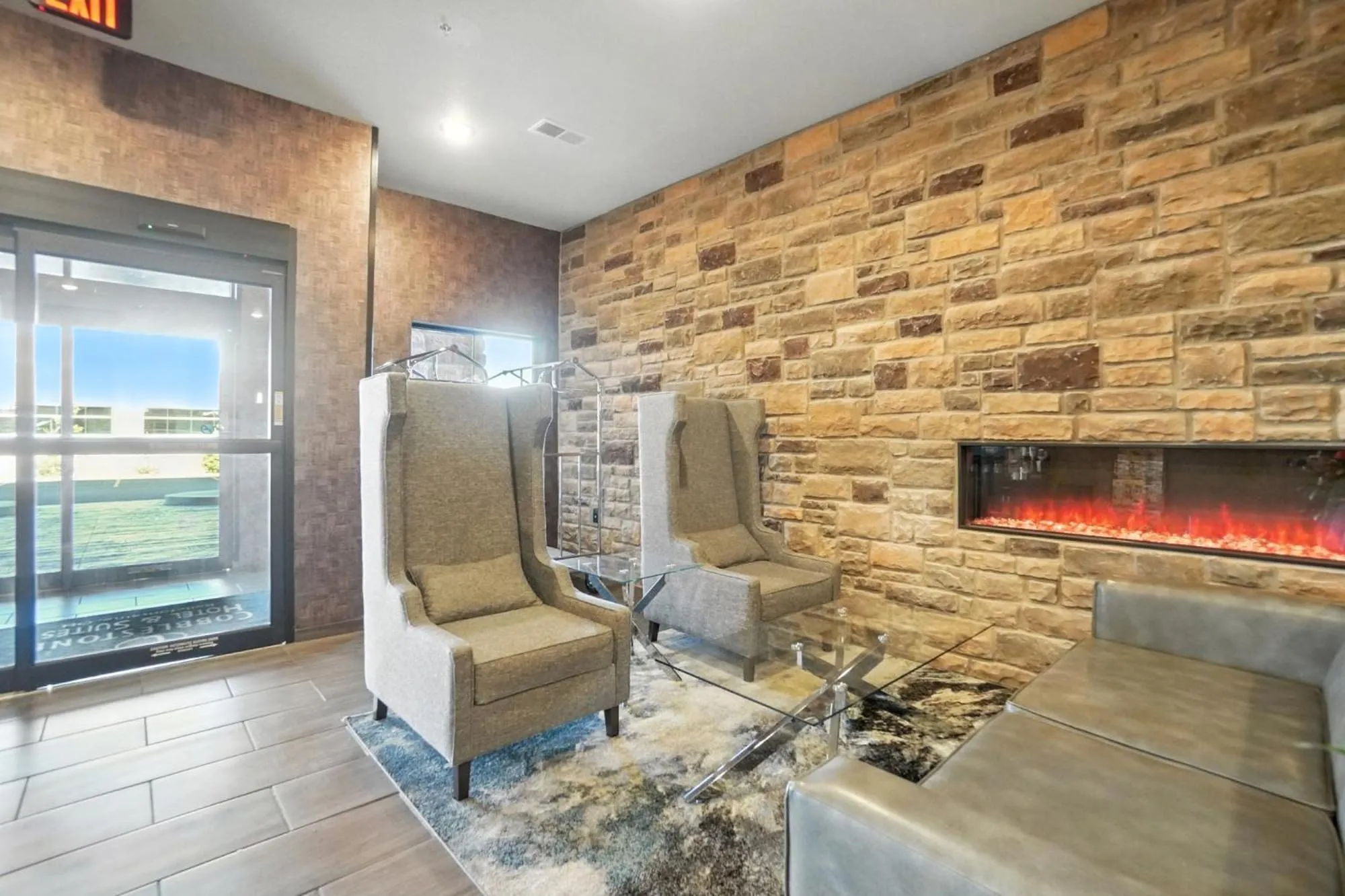 Lobby or reception in Cobblestone Hotel & Suites - Bellefontaine