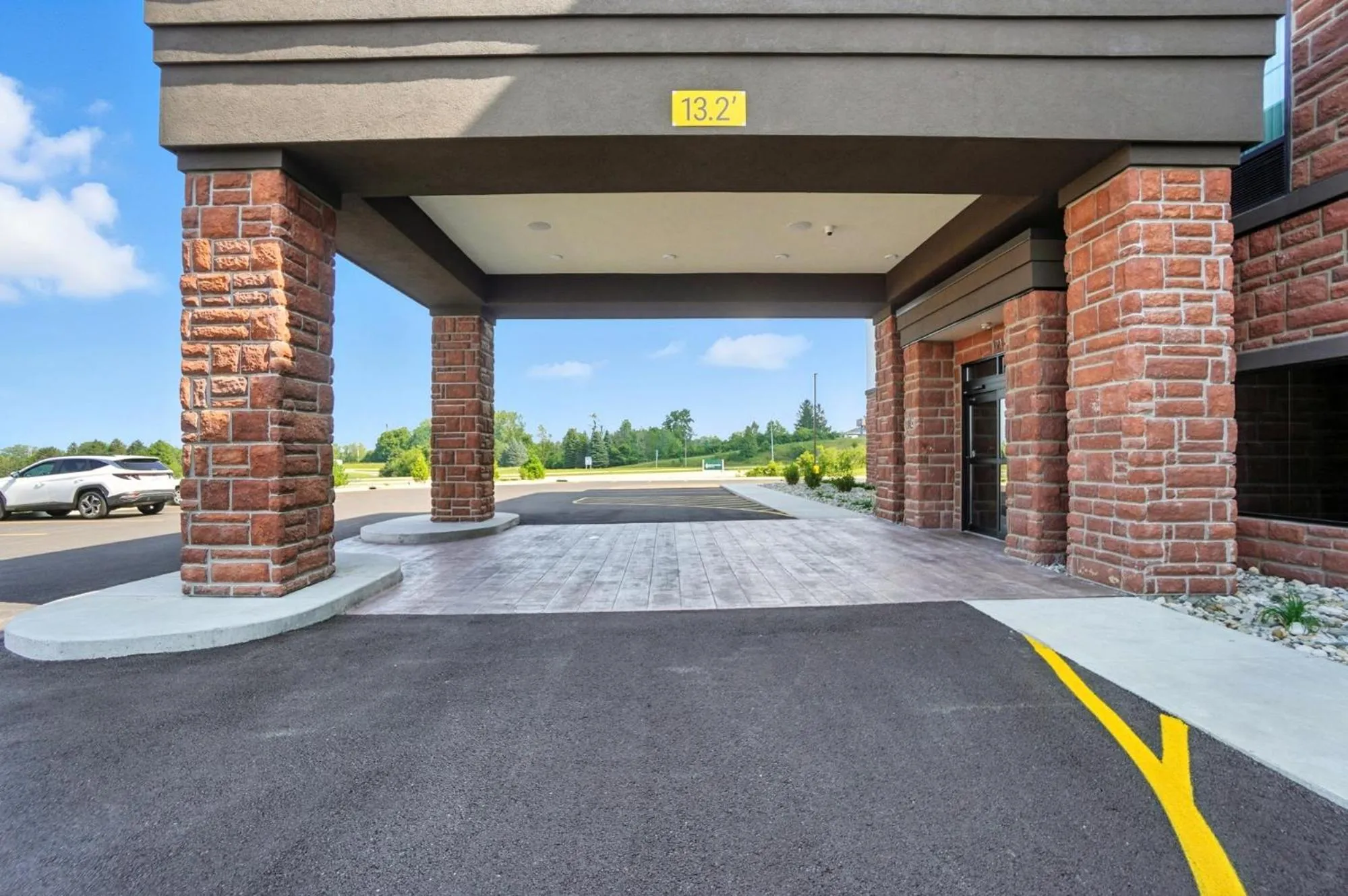 Property building in Cobblestone Hotel & Suites - Bellefontaine