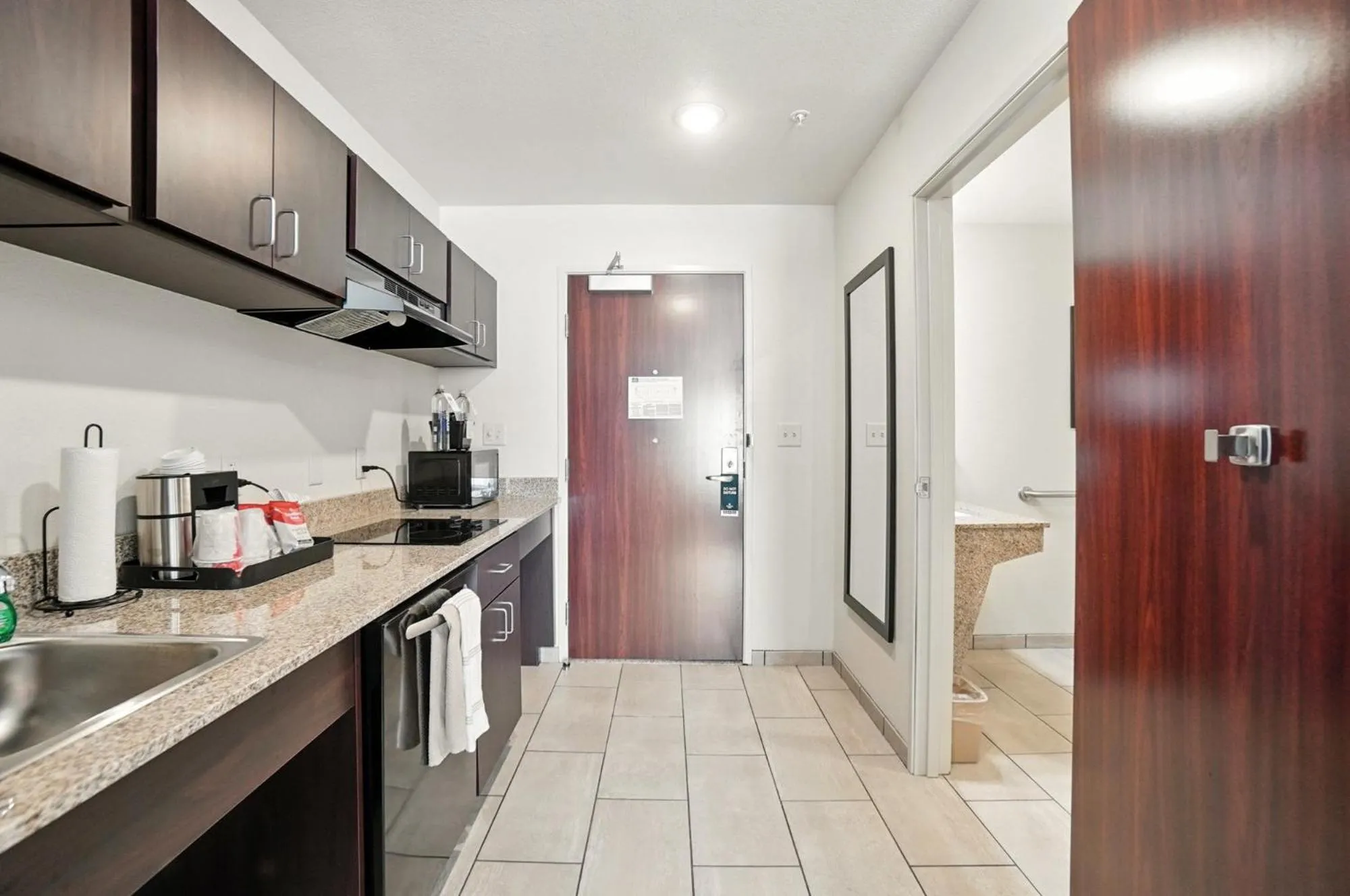 Bedroom in Cobblestone Hotel & Suites - Bellefontaine