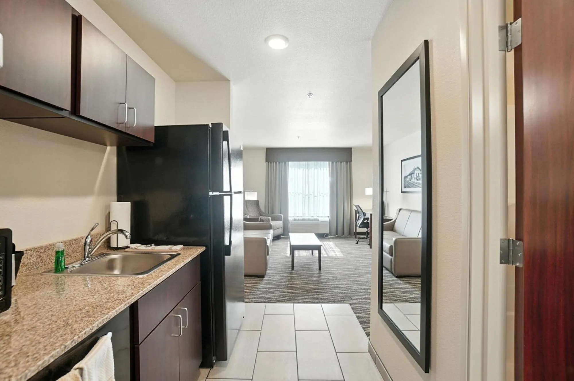 Bedroom in Cobblestone Hotel & Suites - Bellefontaine