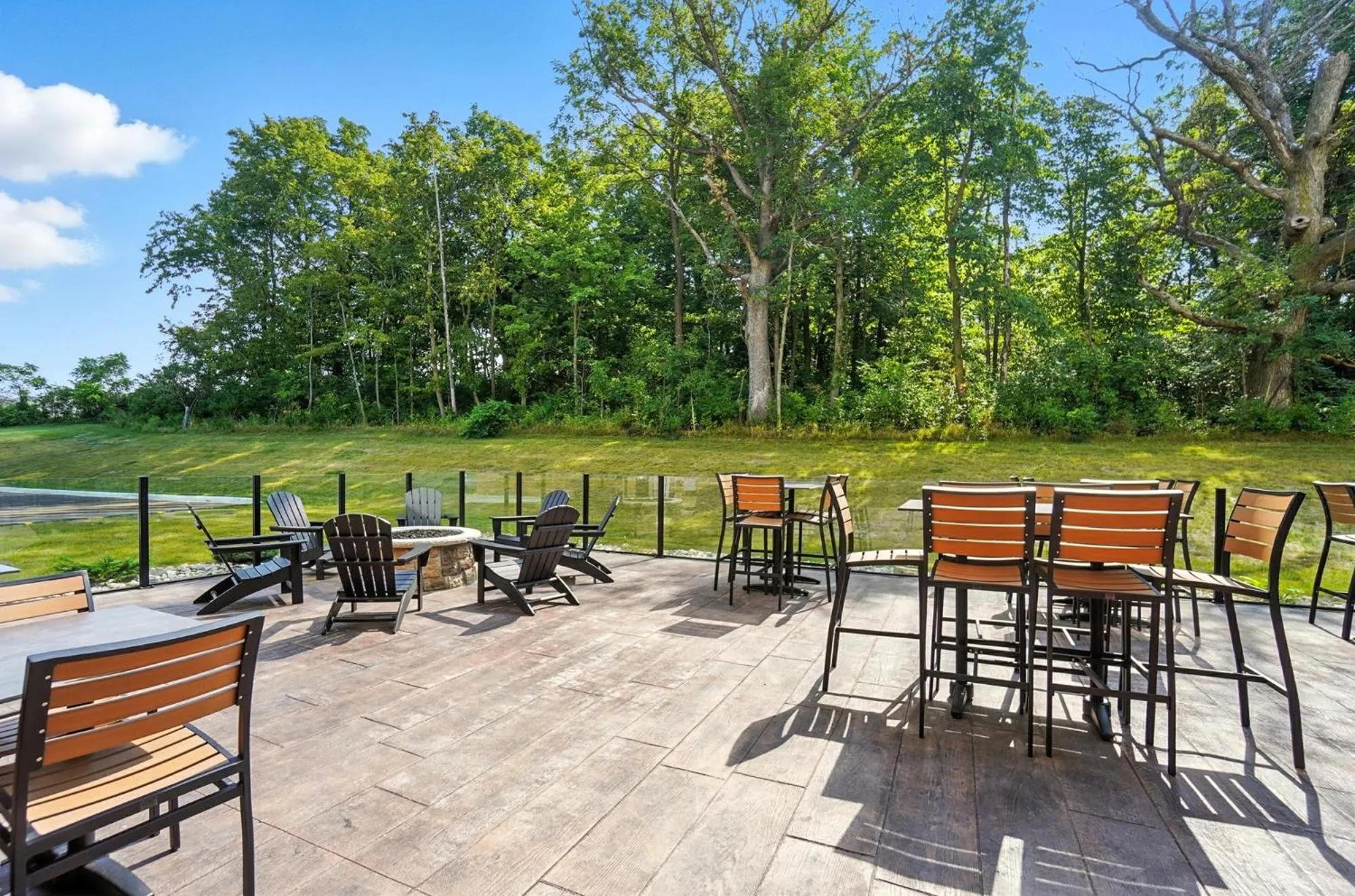 Patio in Cobblestone Hotel & Suites - Bellefontaine