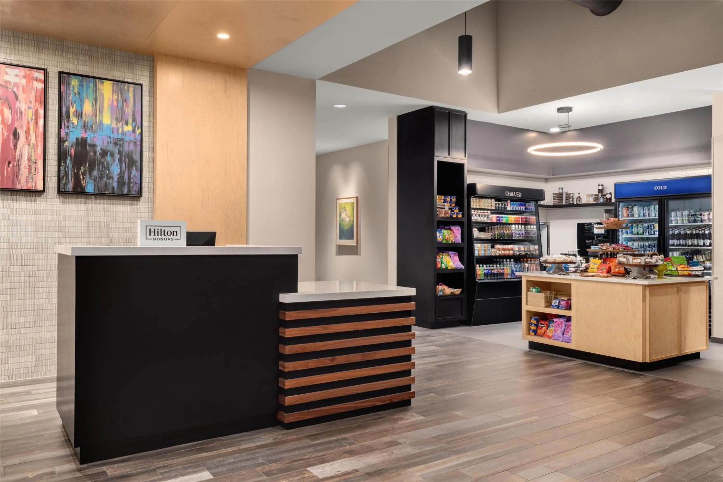 Lobby or reception in Hilton Garden Inn Burlington Downtown