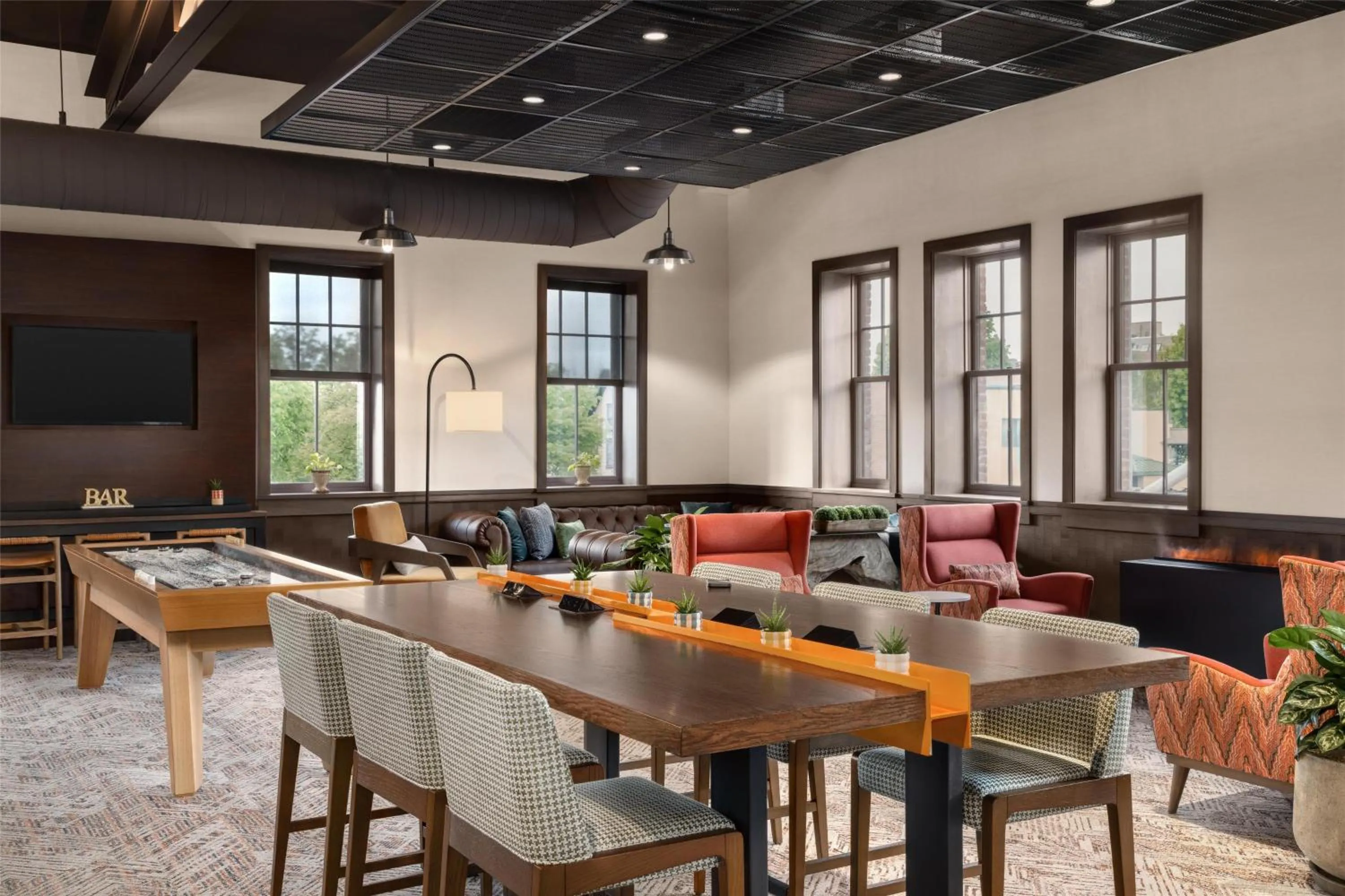 Restaurant/places to eat in Hilton Garden Inn Burlington Downtown