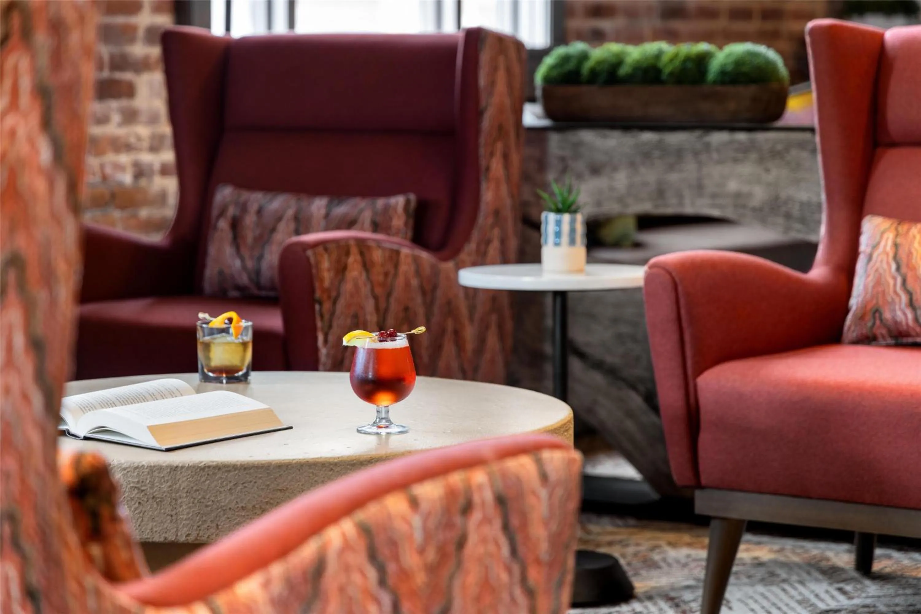 Lobby or reception in Hilton Garden Inn Burlington Downtown