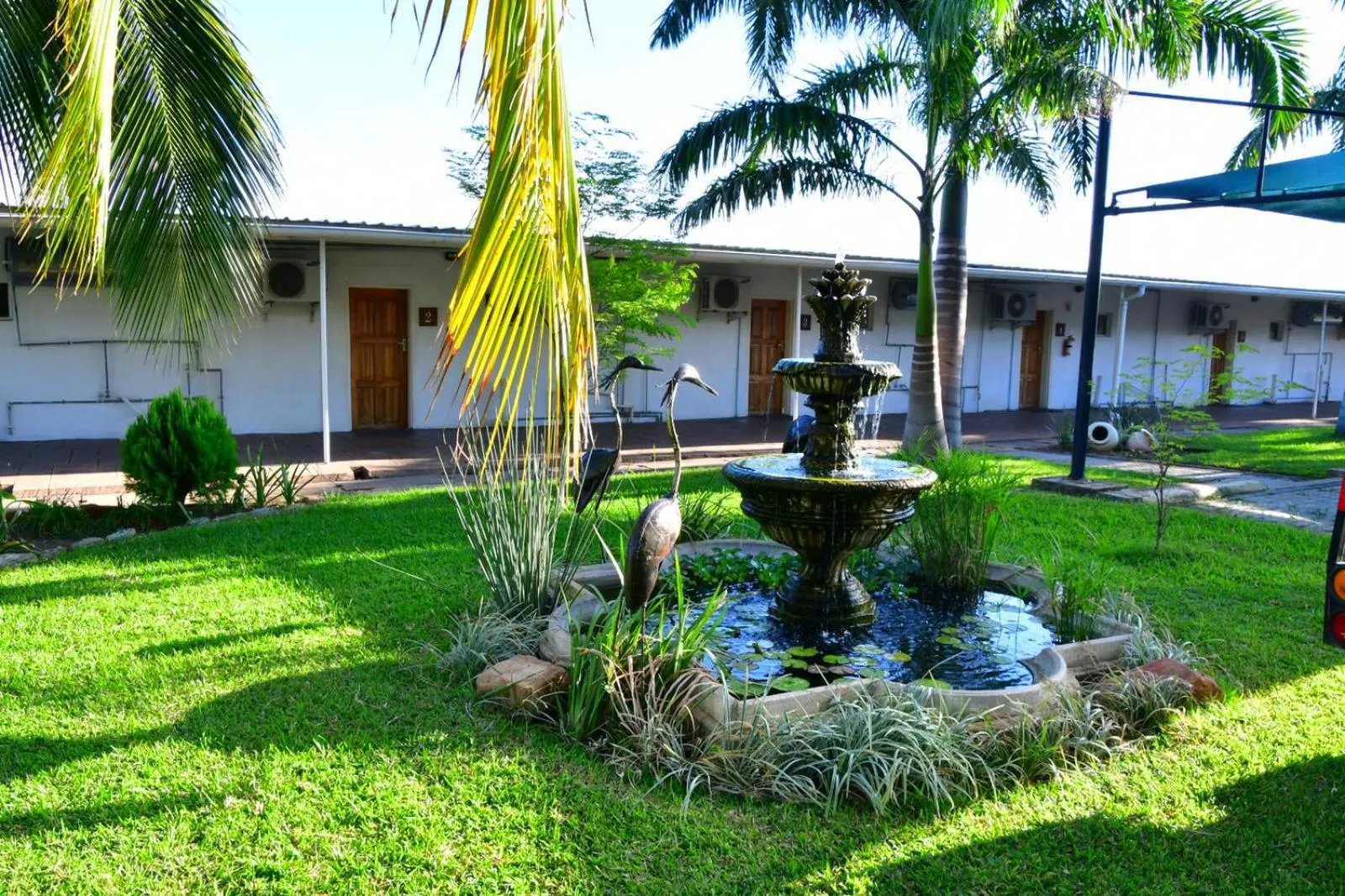 Garden in Lake Safari Lodge