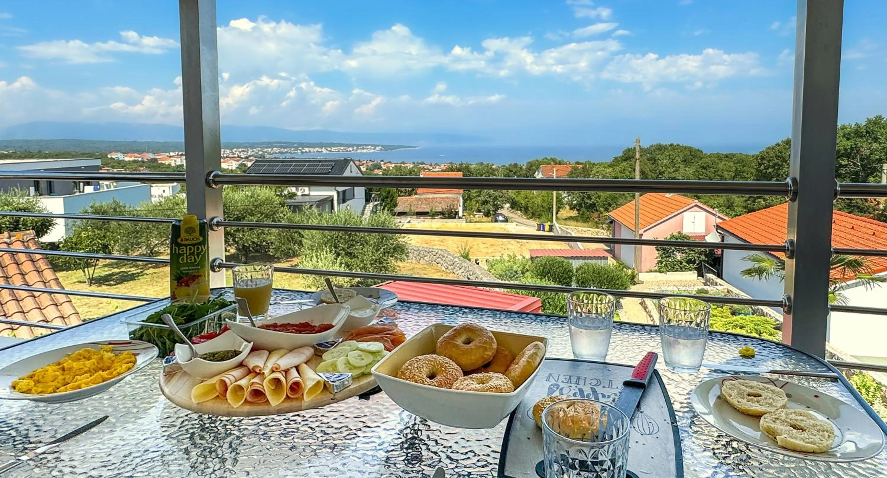 Balcony/Terrace in Apartments Kremenici