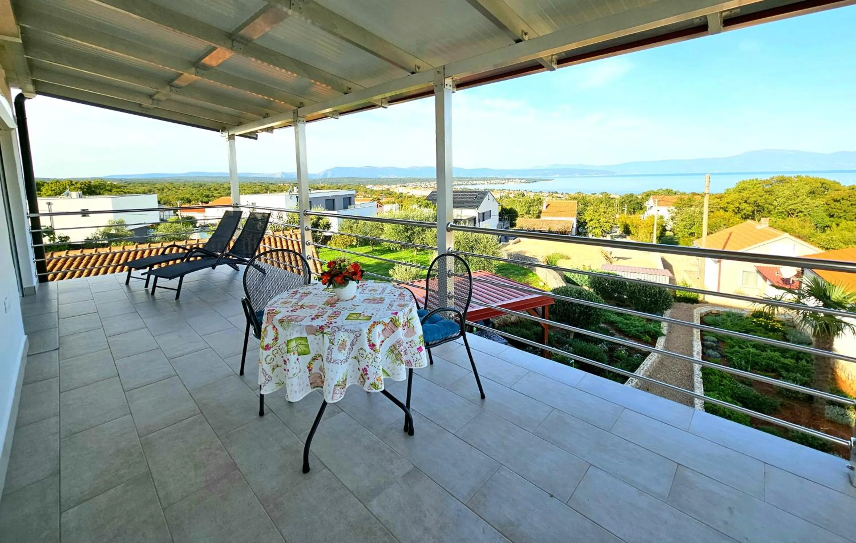 Balcony/Terrace in Apartments Kremenici