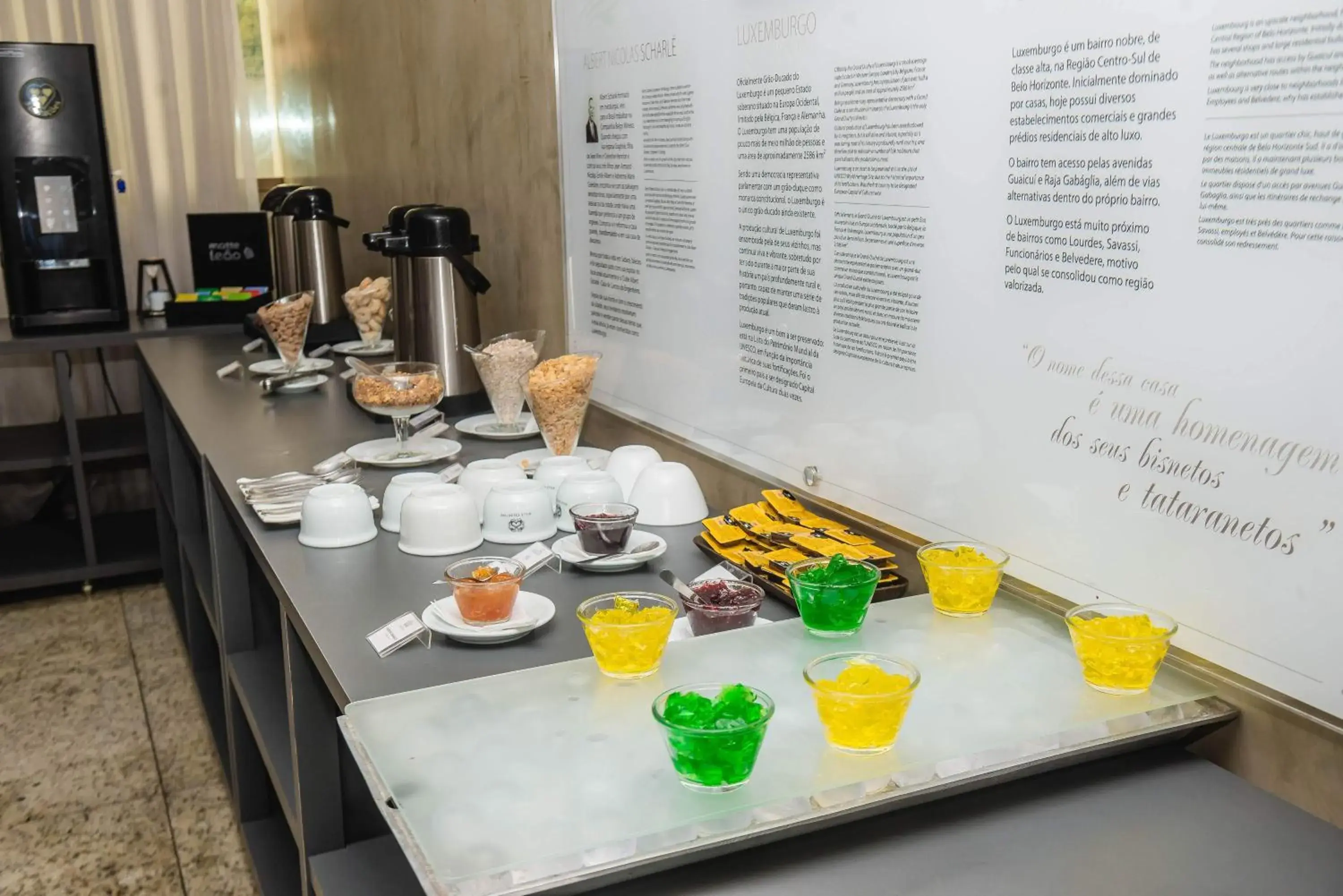 Breakfast in Ville Celestine Hotel Breakfast in Ville Celestine Hotel