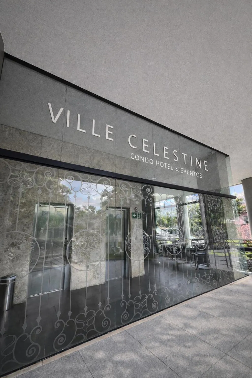 Facade/entrance in Ville Celestine Hotel
